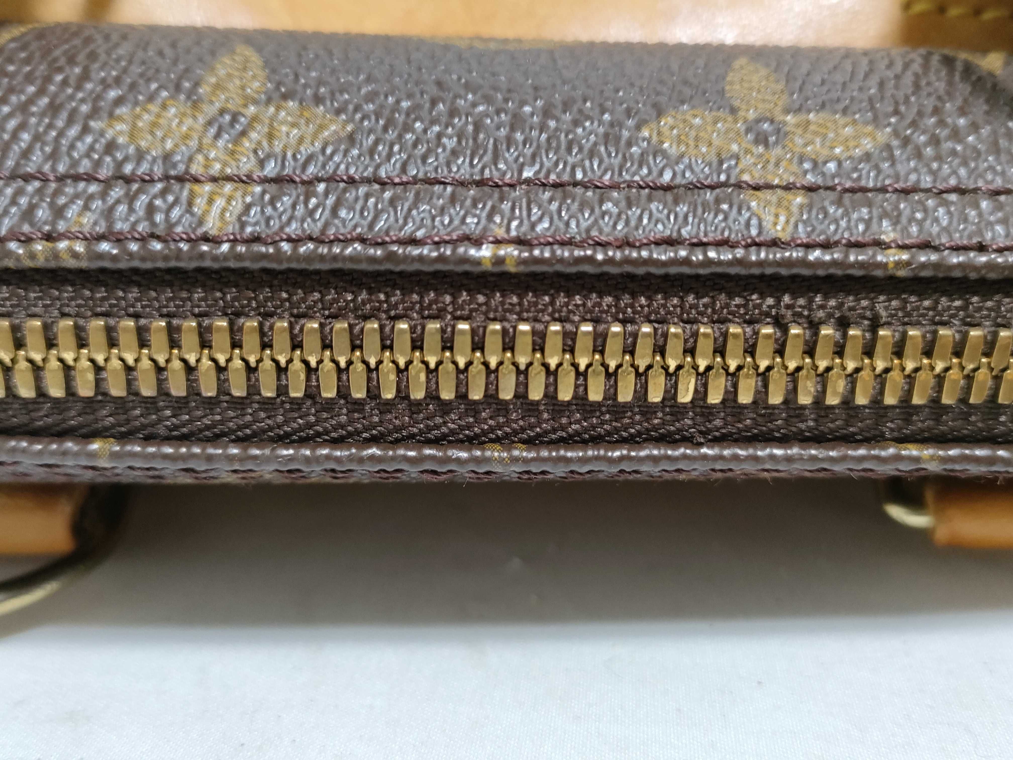 Monogram M47270 Deauville Handbag with Padlock — view 8