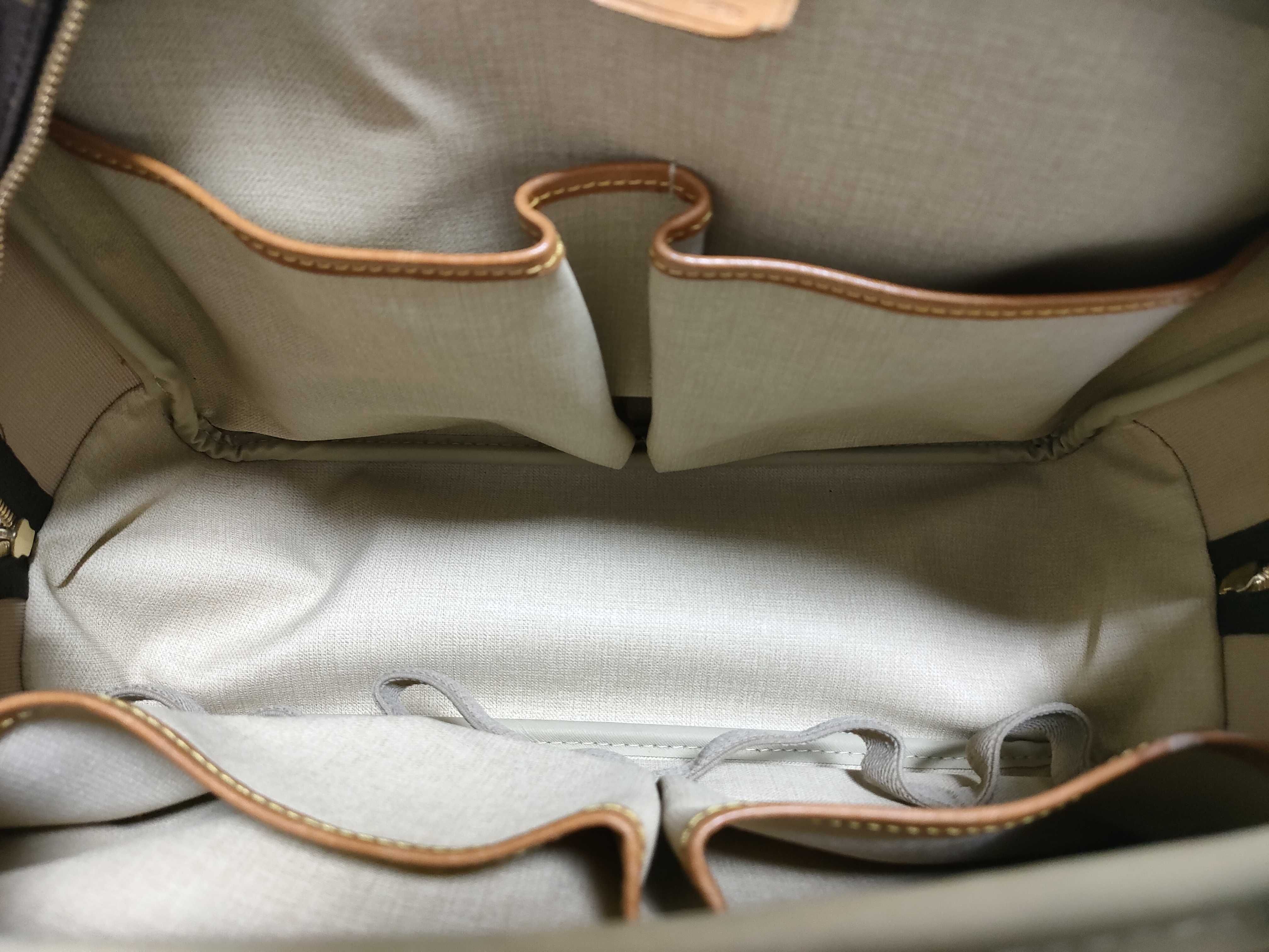 Monogram M47270 Deauville Handbag with Padlock — view 10