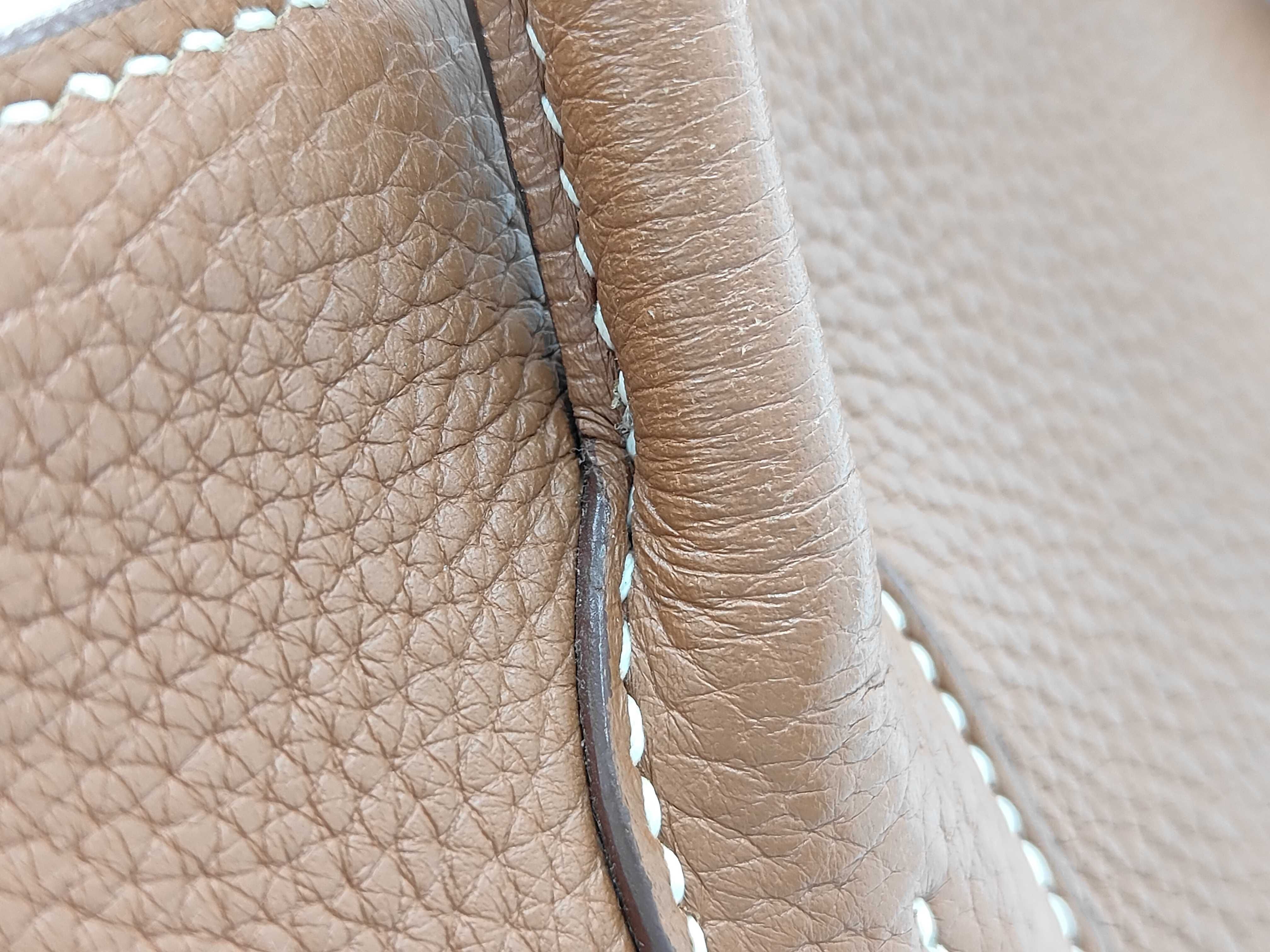 Birkin 30, Taurillon Clemence leather, gold and silver hardware, M stamp, handbag — view 3