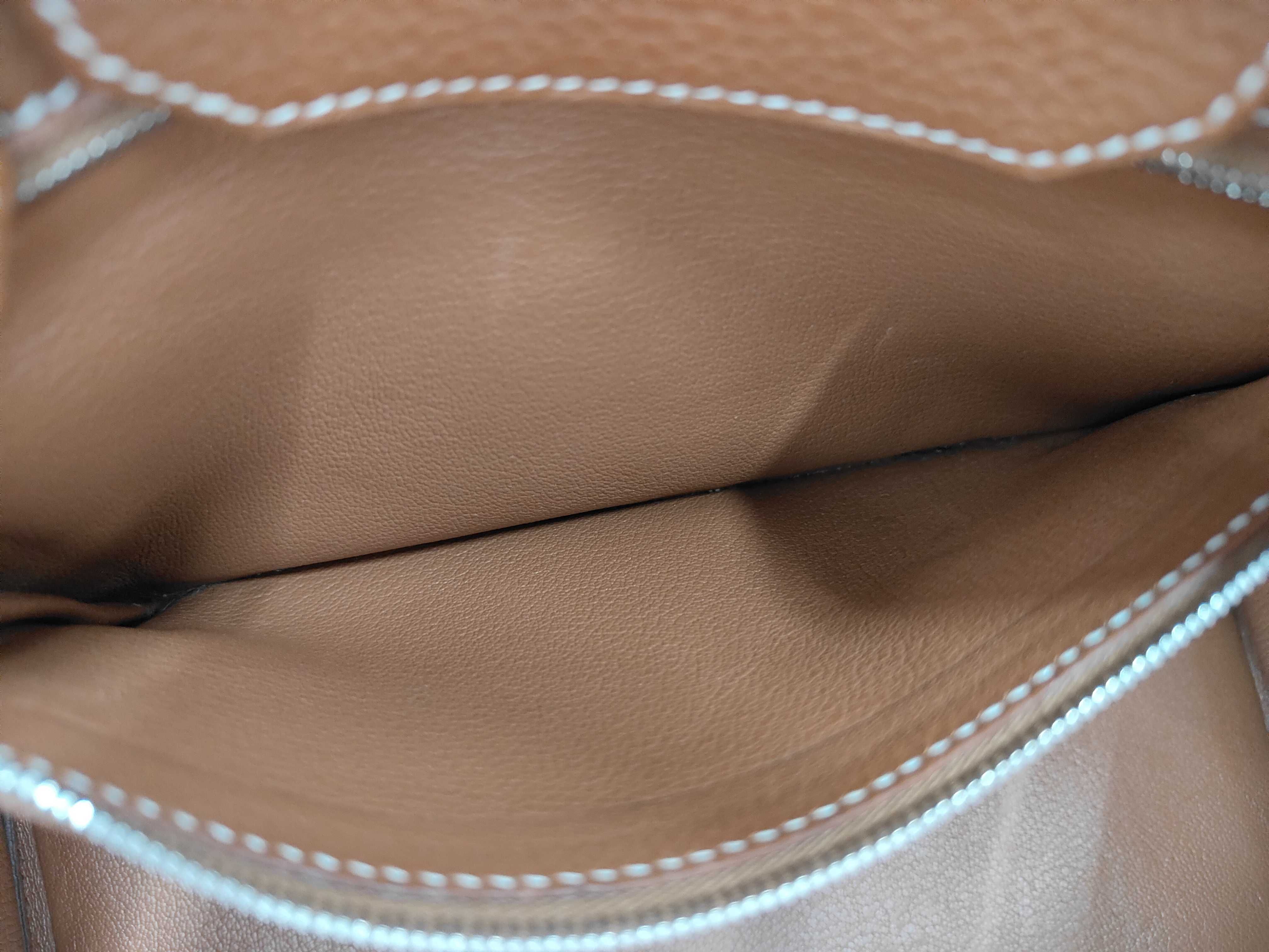 Birkin 30, Taurillon Clemence leather, gold and silver hardware, M stamp, handbag — view 9