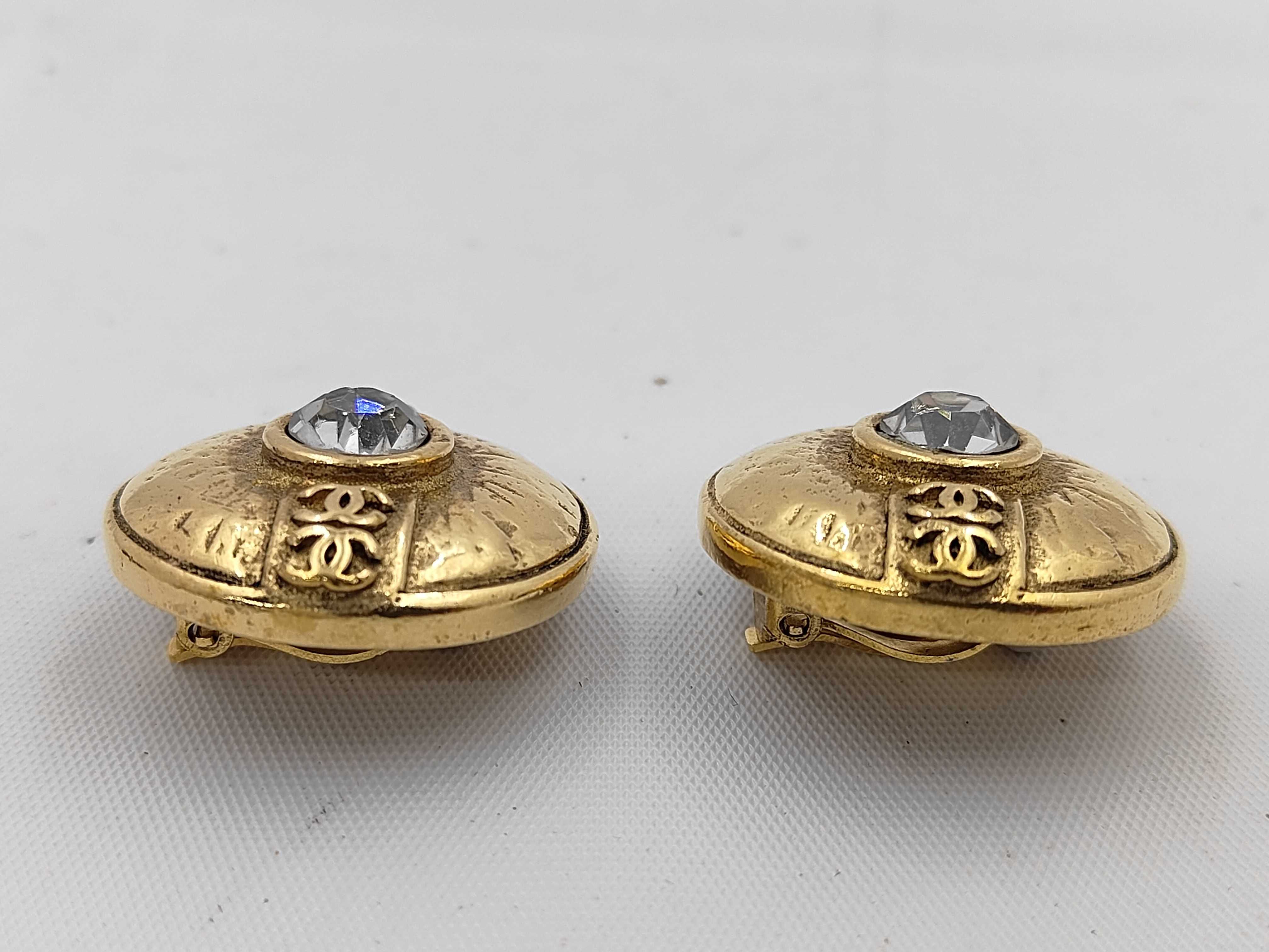 Rhinestone Vintage Earrings — view 3