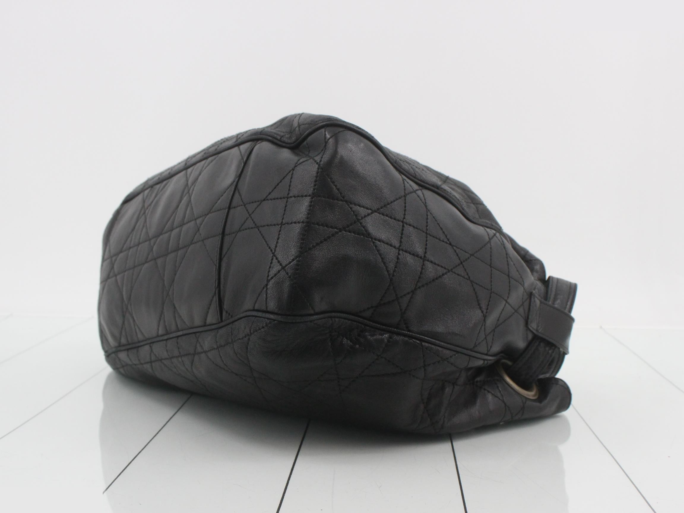 Cannage Leather Shoulder Bag — view 6