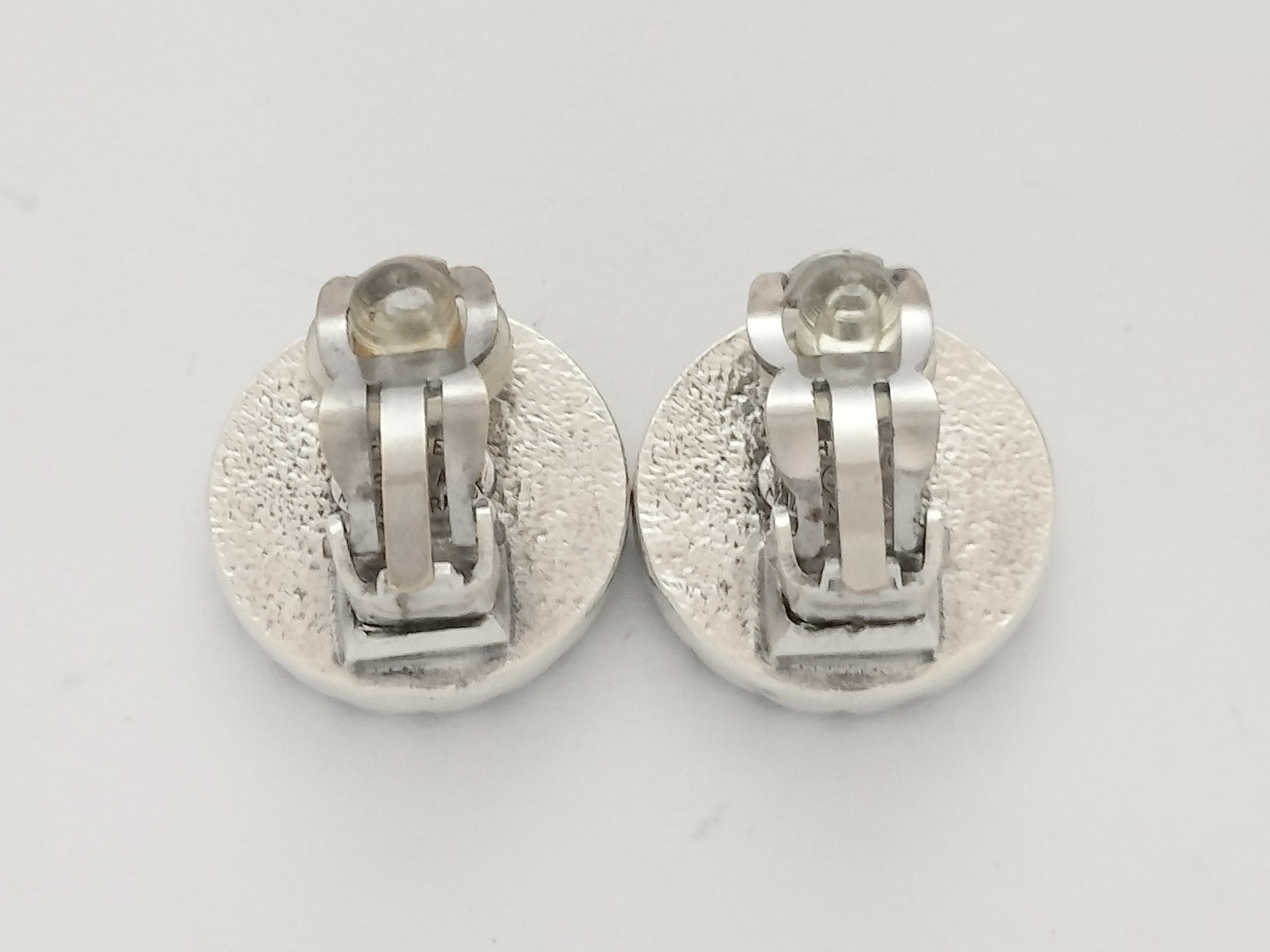 Coco Black Silver Earrings — view 4