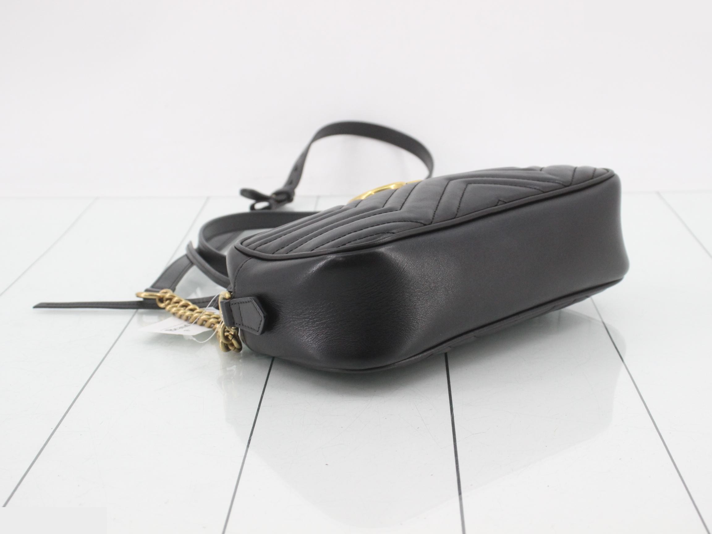 GG Marmont Quilted Shoulder Bag — view 5