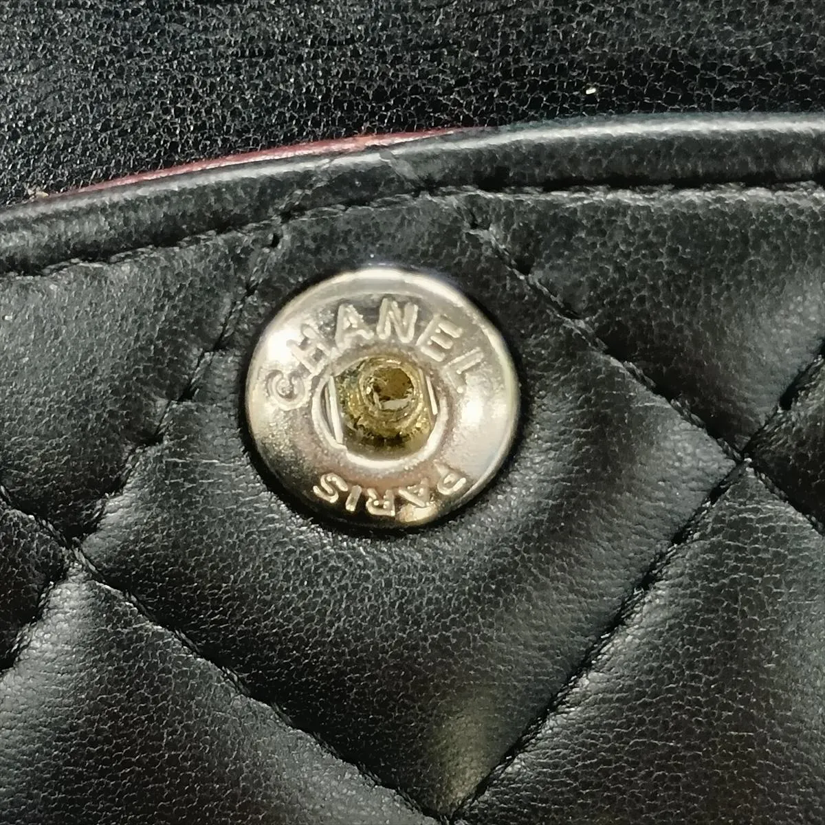 [Individually packaged] Chanel Matelassé 23 Small Lambskin Double Flap Double Chain Bag, Black with Silver Hardware, 11133044, Series 11, A01113 — view 13