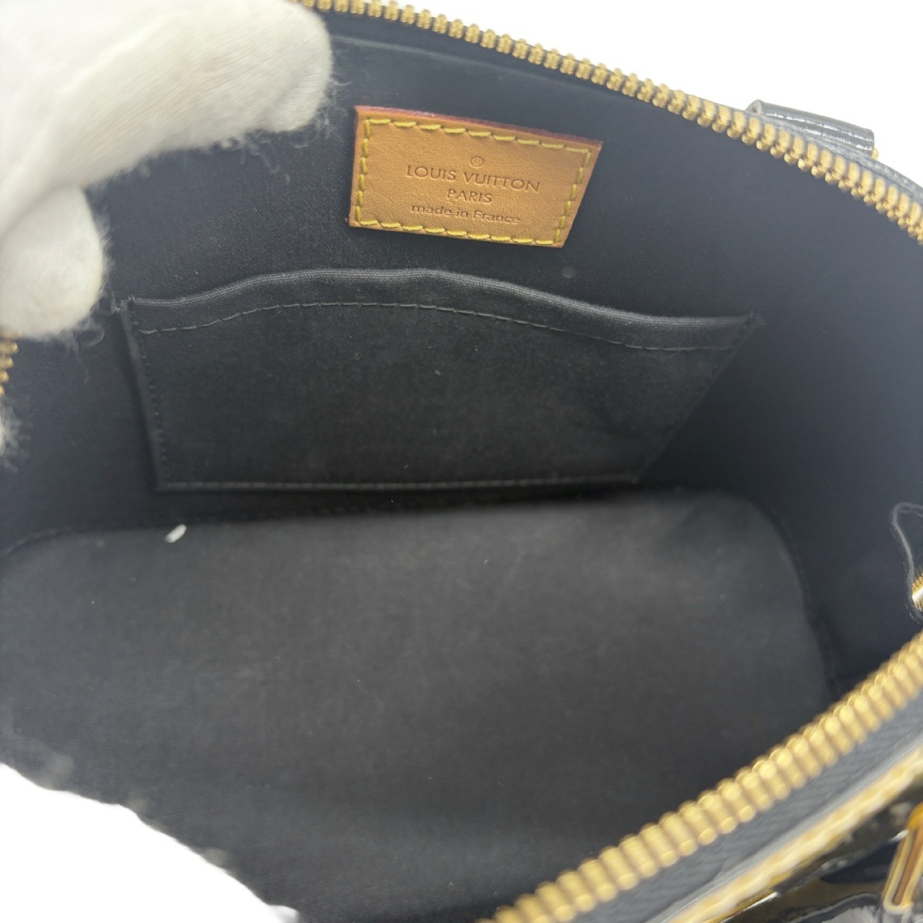 Monogram Vernis Alma BB Stickers M50419 Shoulder Bag — view 12