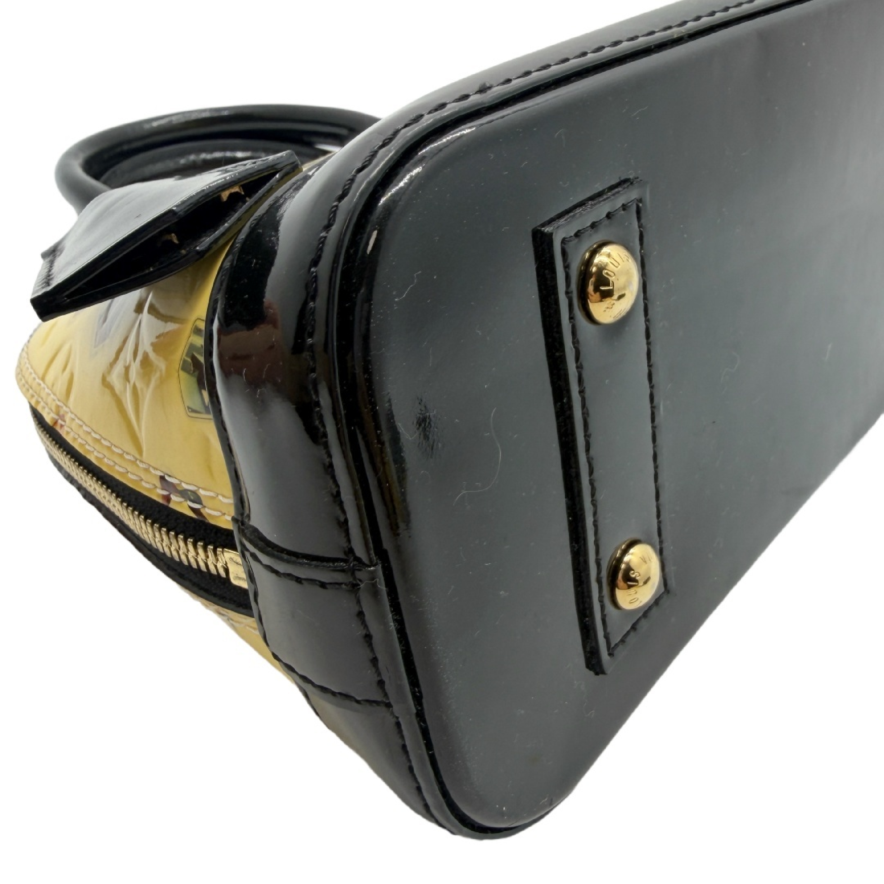 Monogram Vernis Alma BB Stickers M50419 Shoulder Bag — view 4