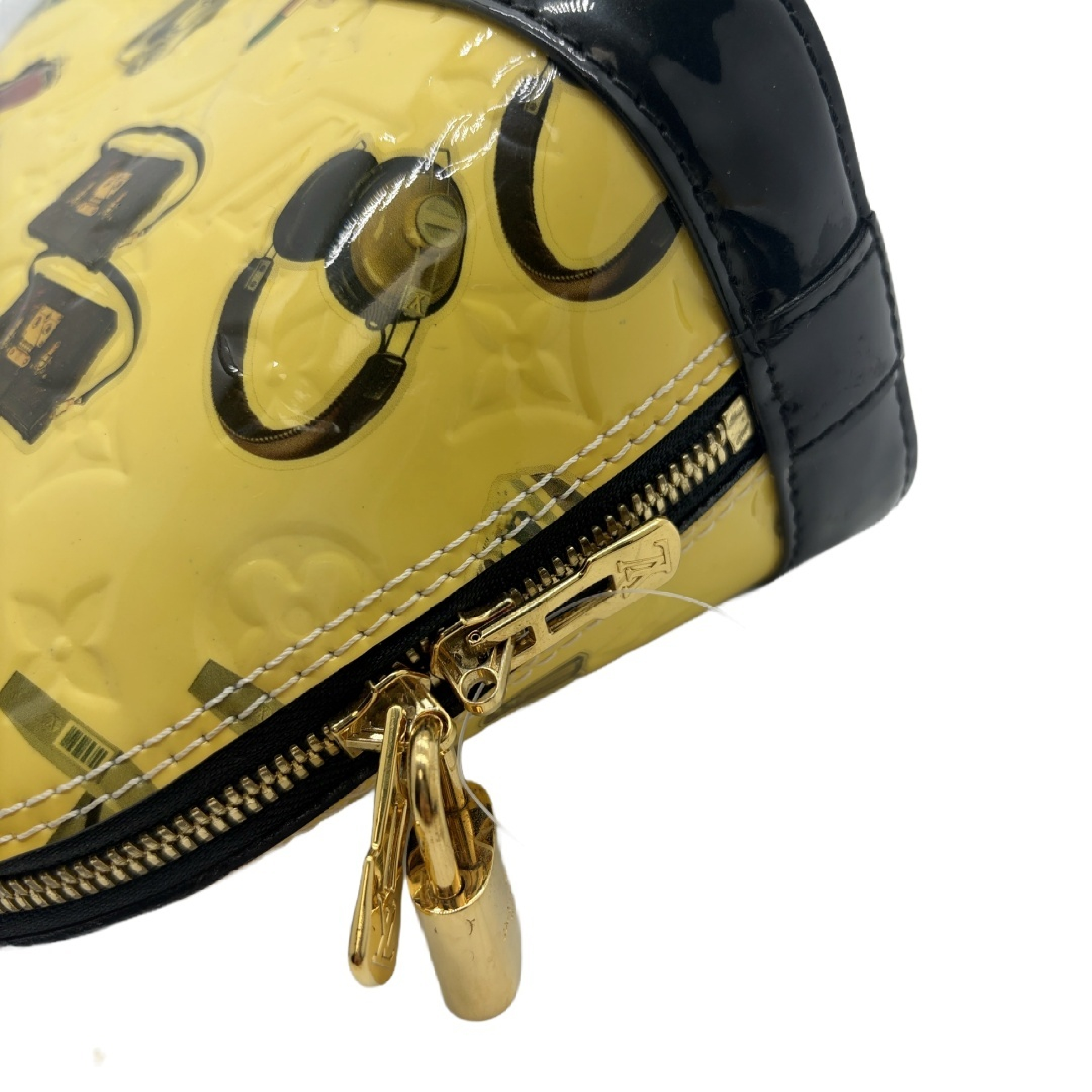 Monogram Vernis Alma BB Stickers M50419 Shoulder Bag — view 6