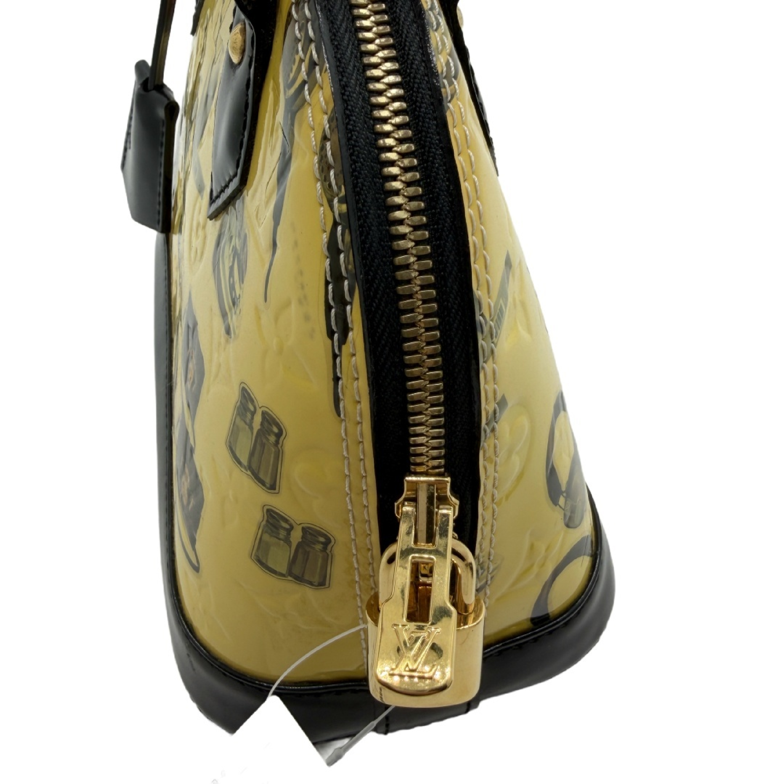 Monogram Vernis Alma BB Stickers M50419 Shoulder Bag — view 7