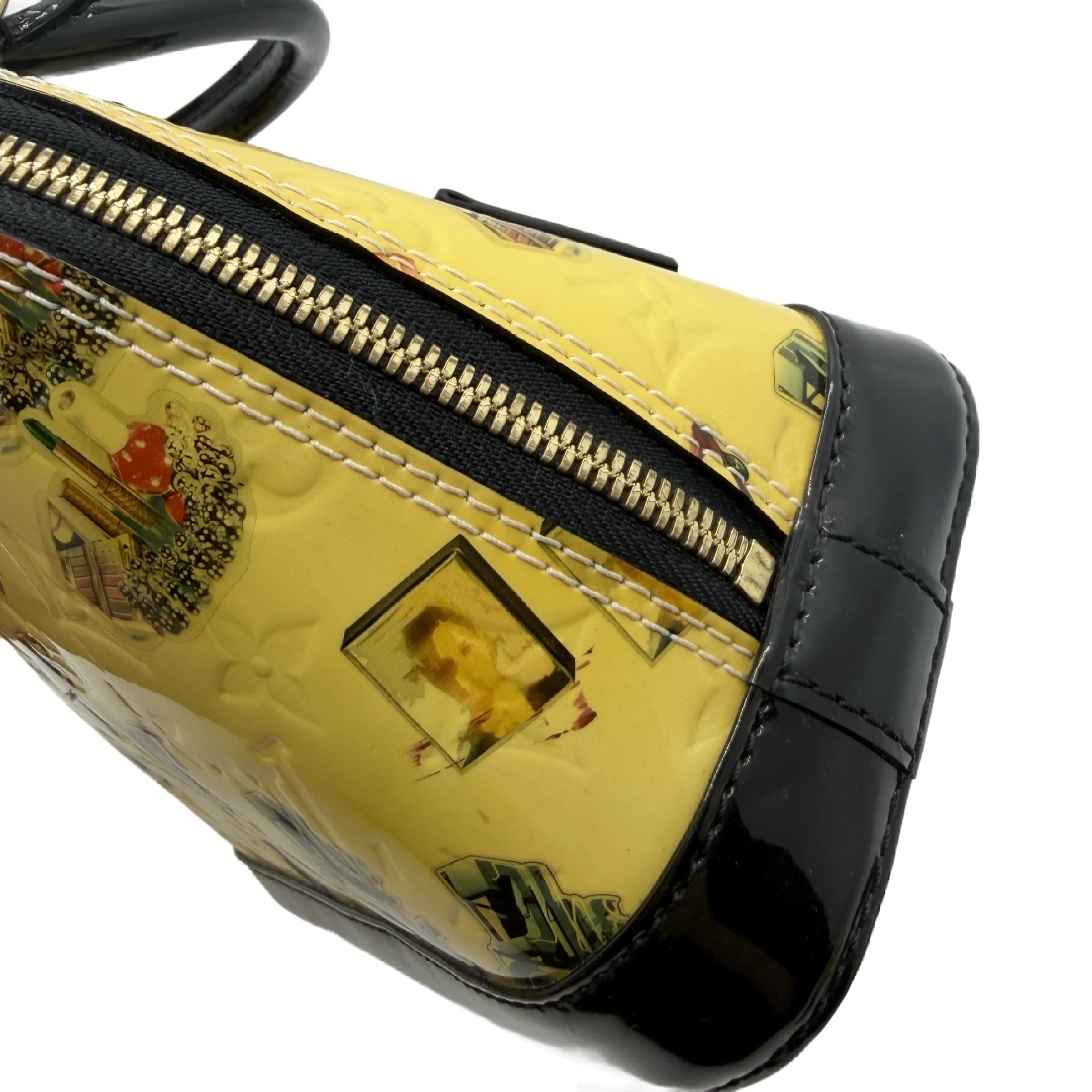 Monogram Vernis Alma BB Stickers M50419 Shoulder Bag — view 8