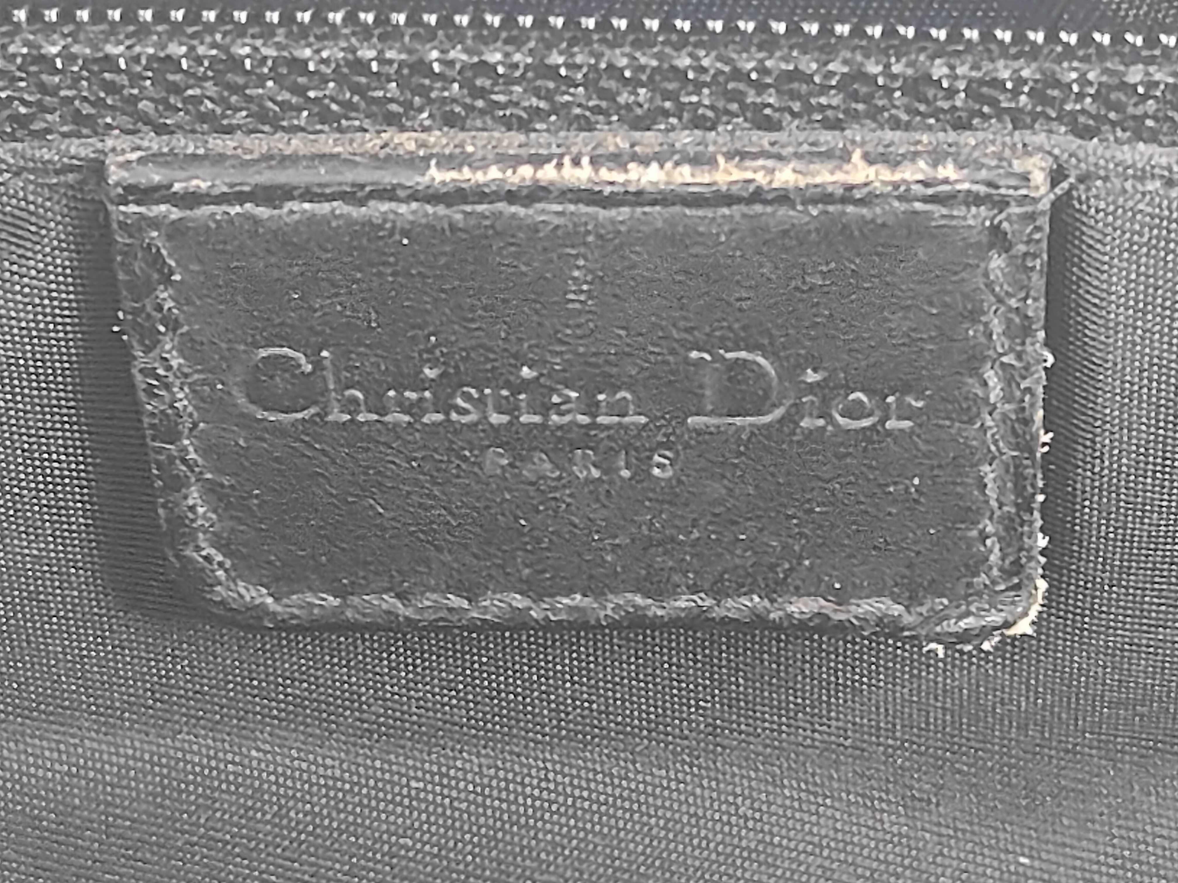 ID - Trotter Street Chic Canvas & Leather Handbag Black Missing Pouch #03B Handbag — view 11