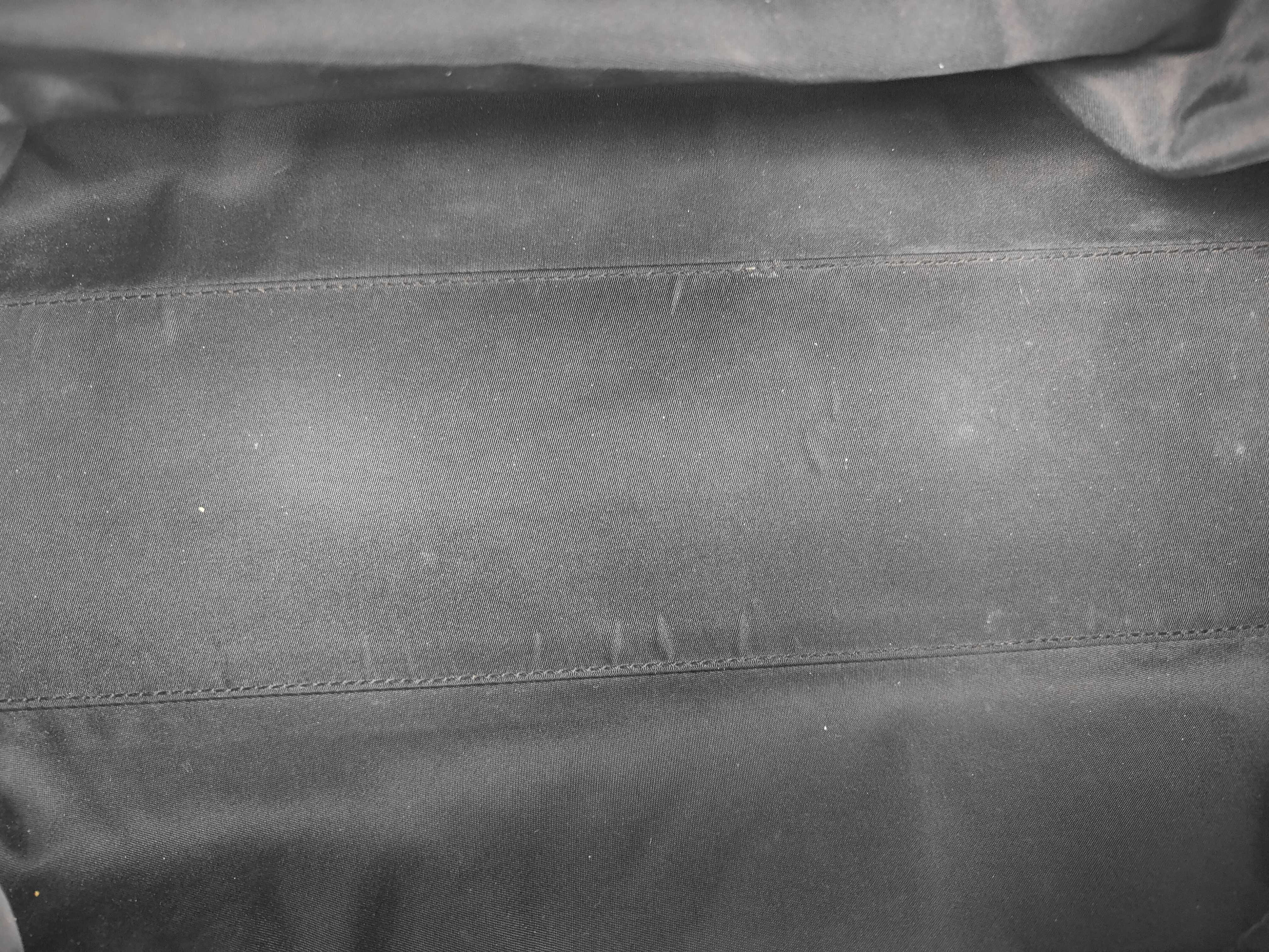 ID - Trotter Street Chic Canvas & Leather Handbag Black Missing Pouch #03B Handbag — view 14