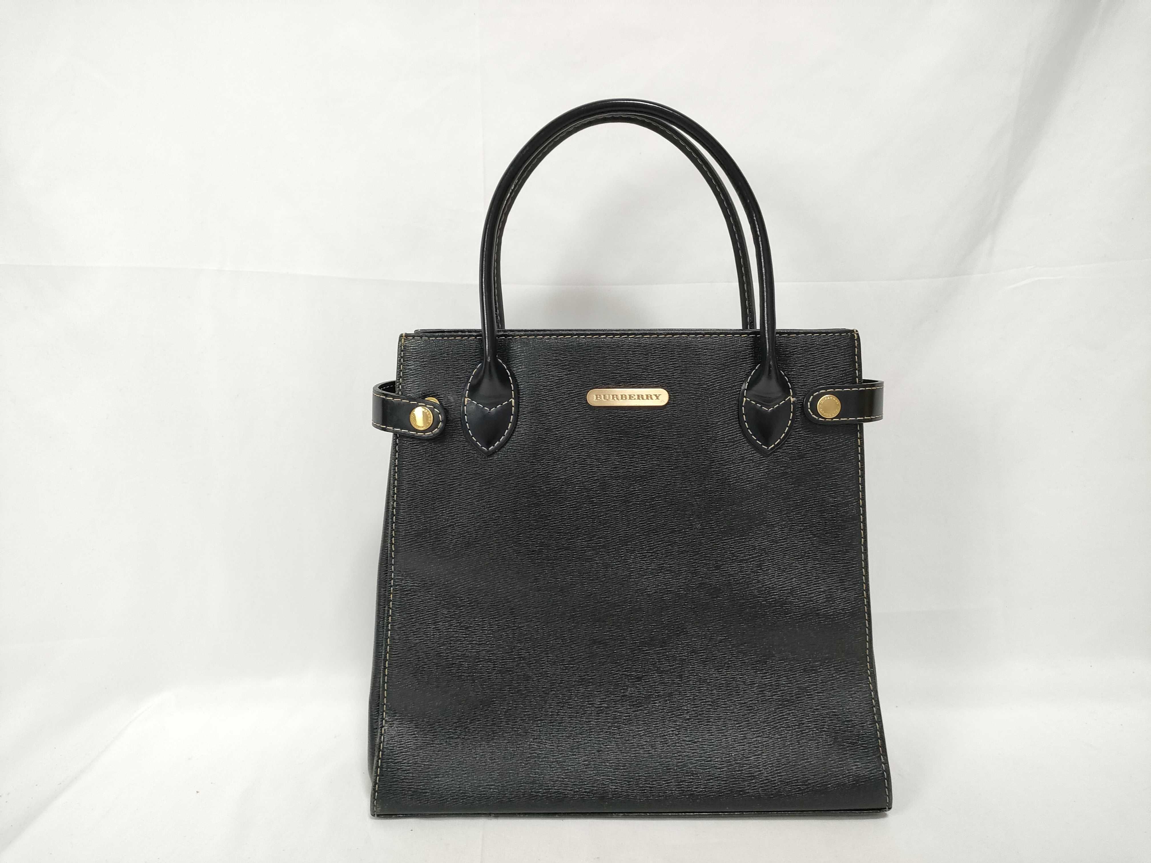 Nova Check Handbag, Black