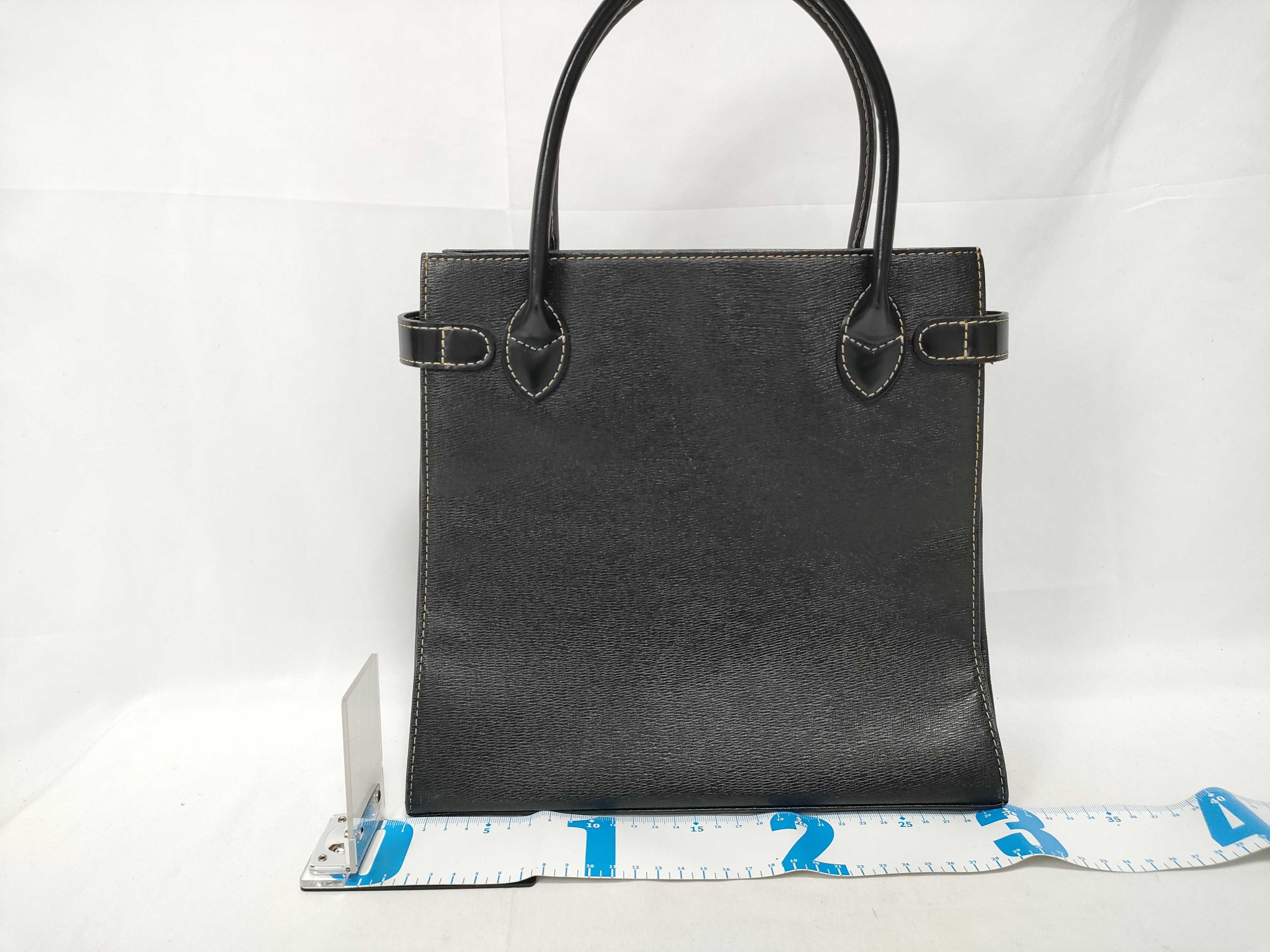 Nova Check Handbag, Black — view 2