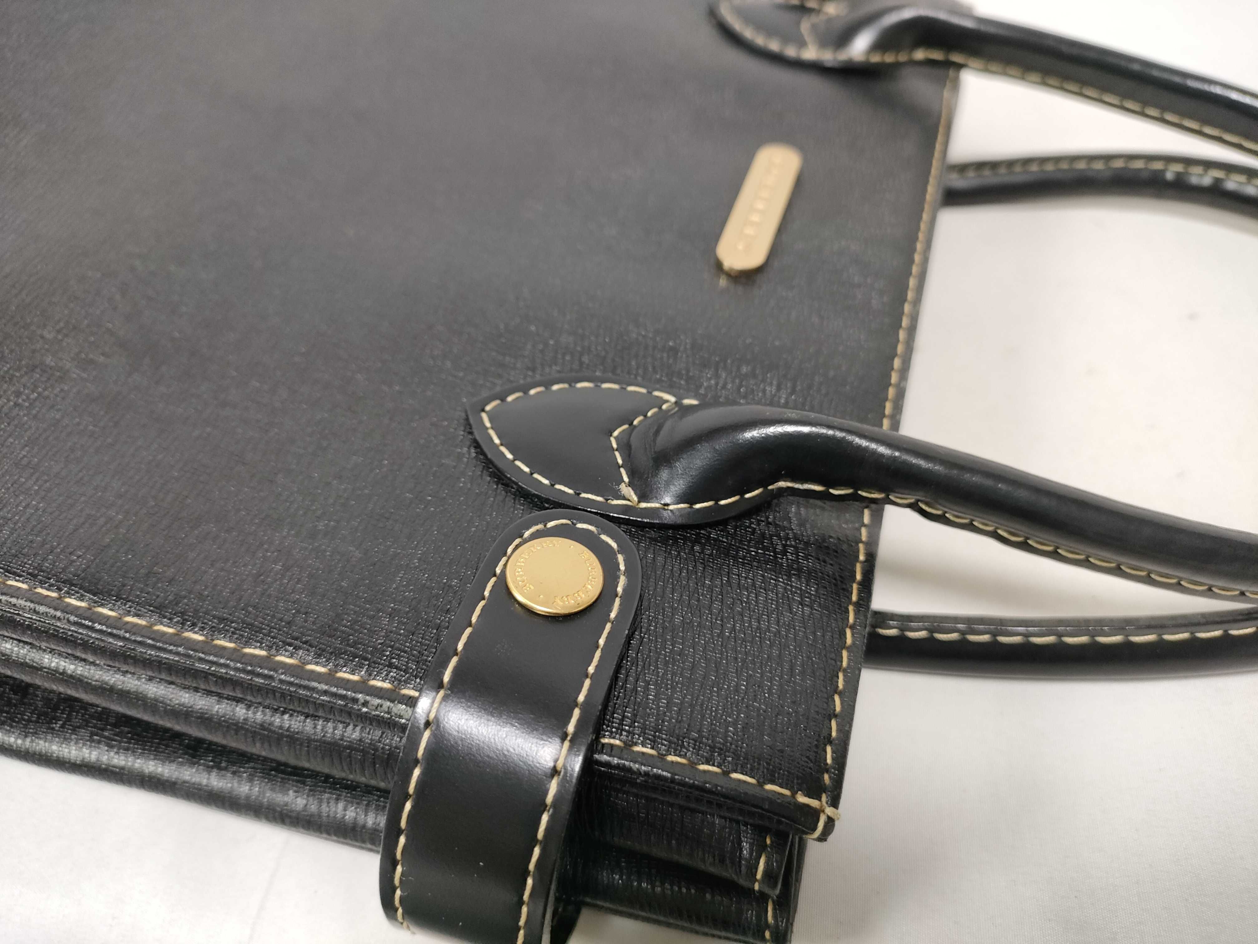 Nova Check Handbag, Black — view 11