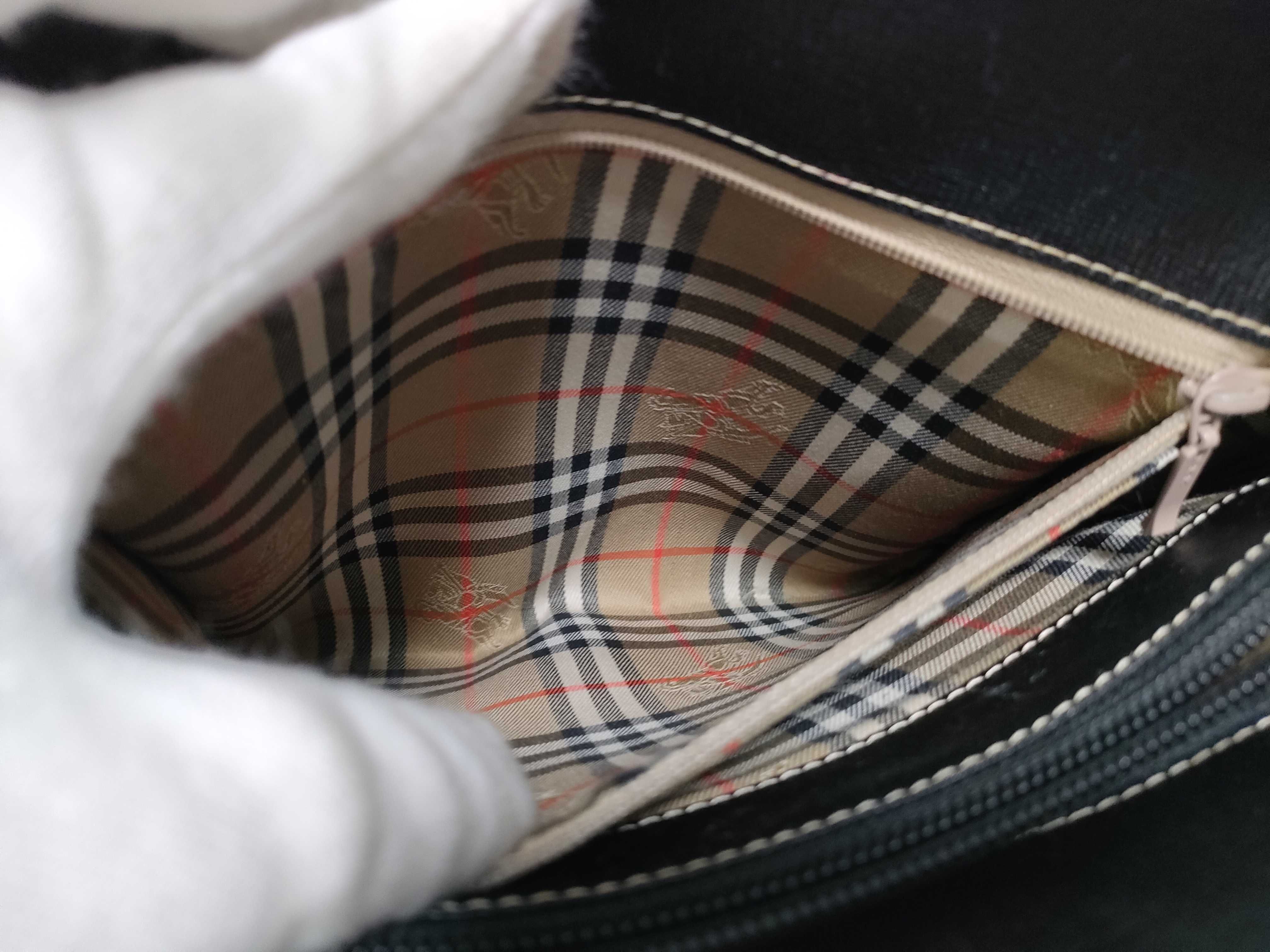 Nova Check Handbag, Black — view 14