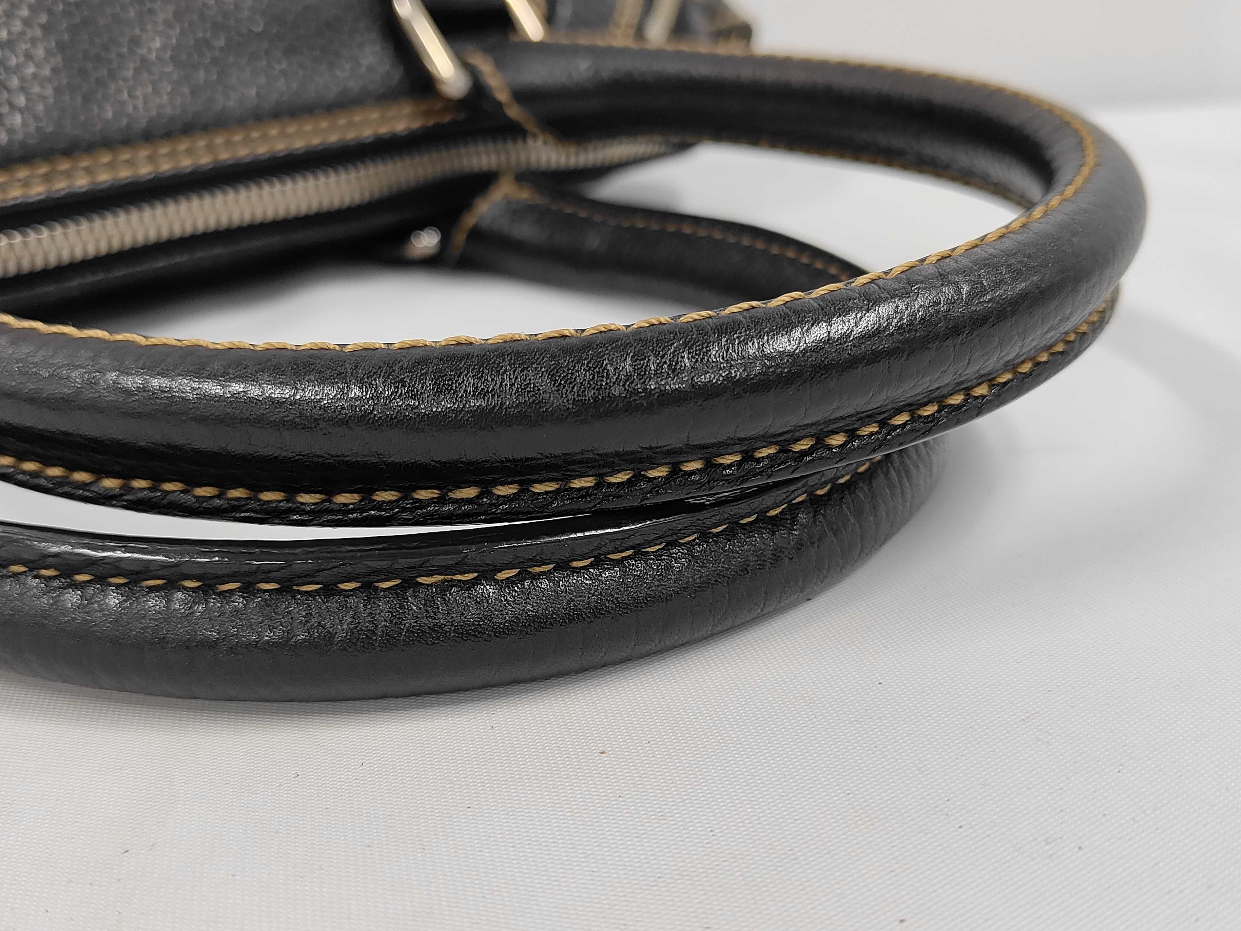 logo fringe handbag, mini Boston shoulder bag — view 6