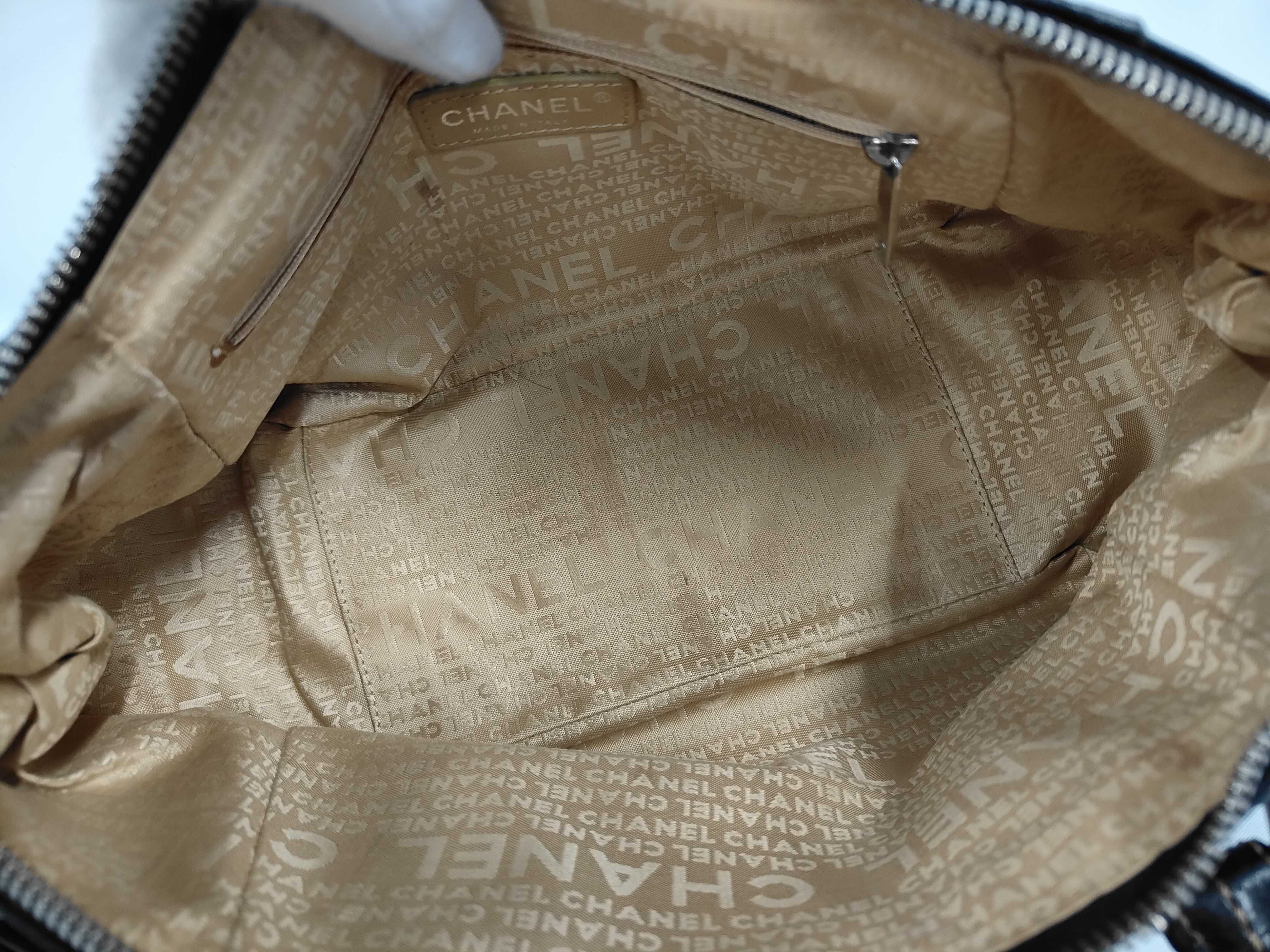 logo fringe handbag, mini Boston shoulder bag — view 8