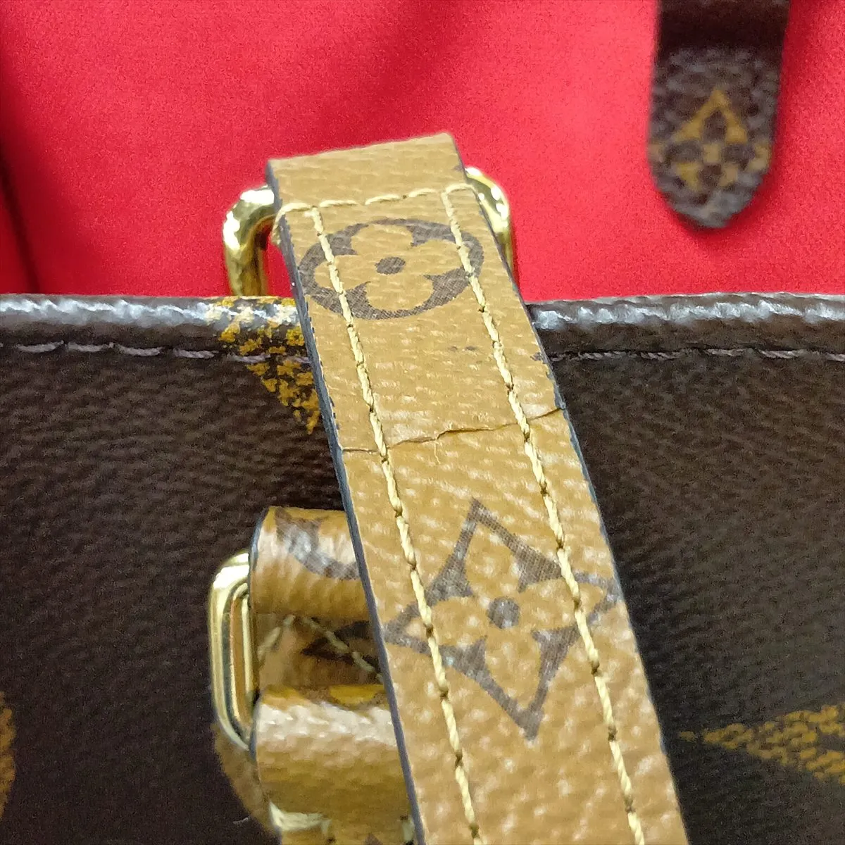 Monogram Giant OnTheGo GM M44576 NZ3199 Brown (RFID detected) — view 13