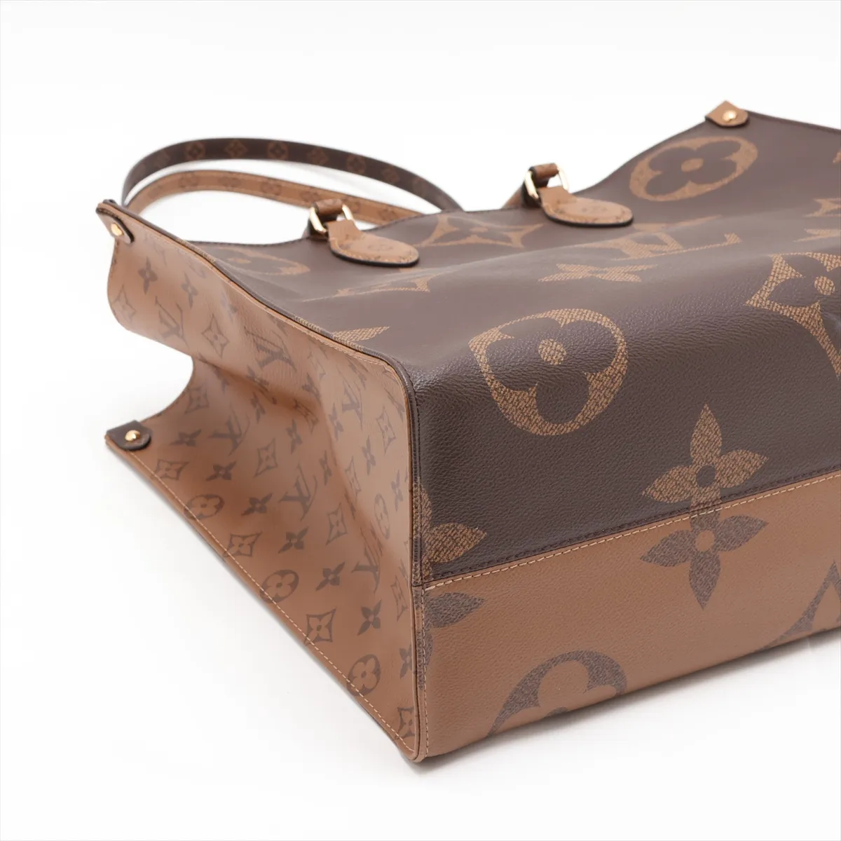 Monogram Giant OnTheGo GM M44576 NZ3199 Brown (RFID detected) — view 4