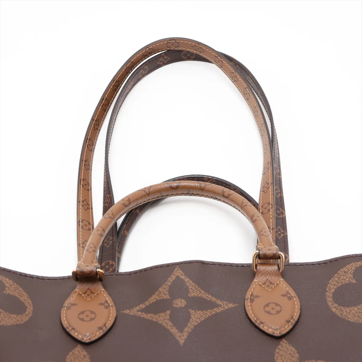 Monogram Giant OnTheGo GM M44576 NZ3199 Brown (RFID detected) — view 6