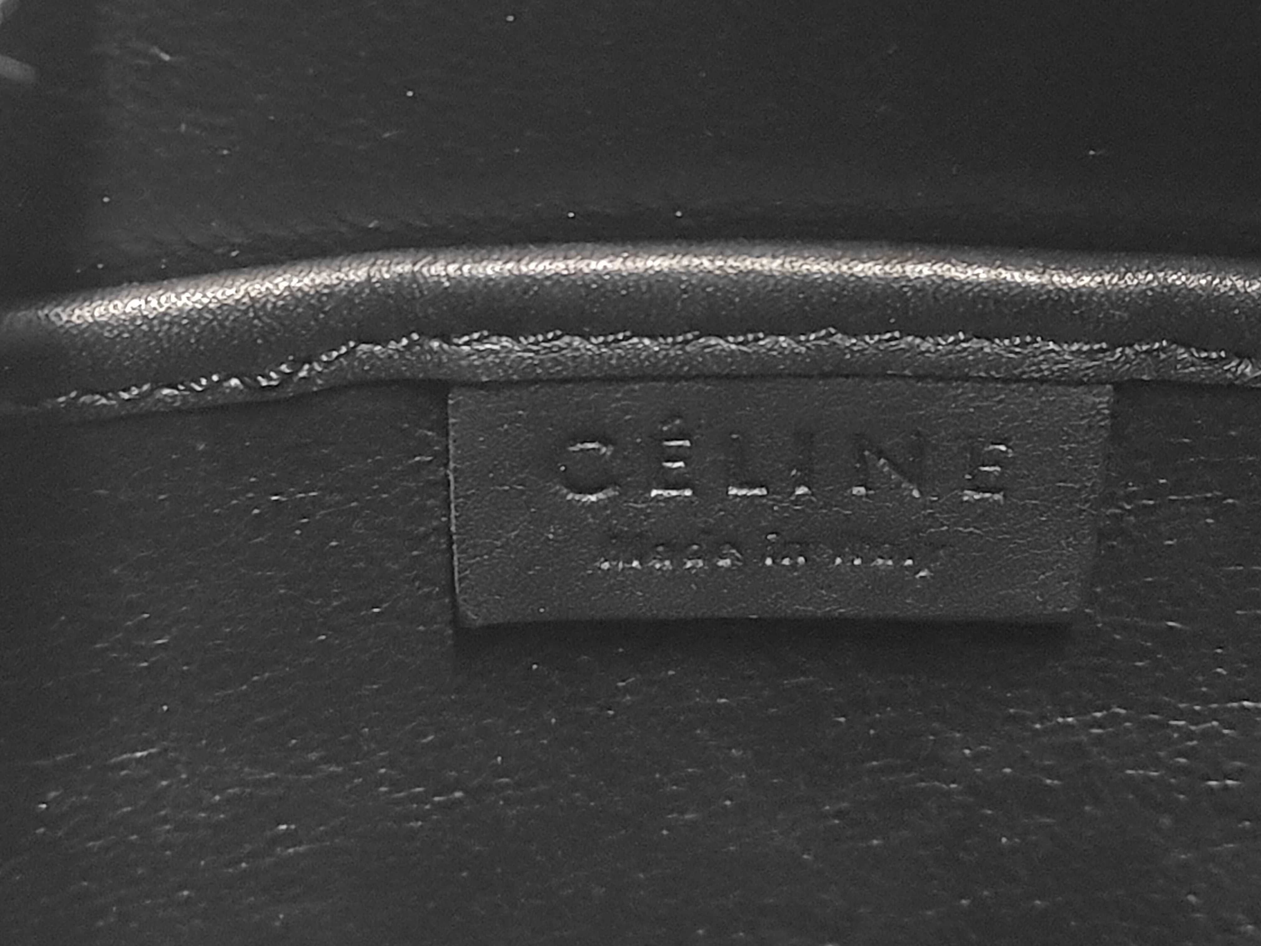 Luggage Nano Shopper 2-Way Calfskin Black Handbag — view 9