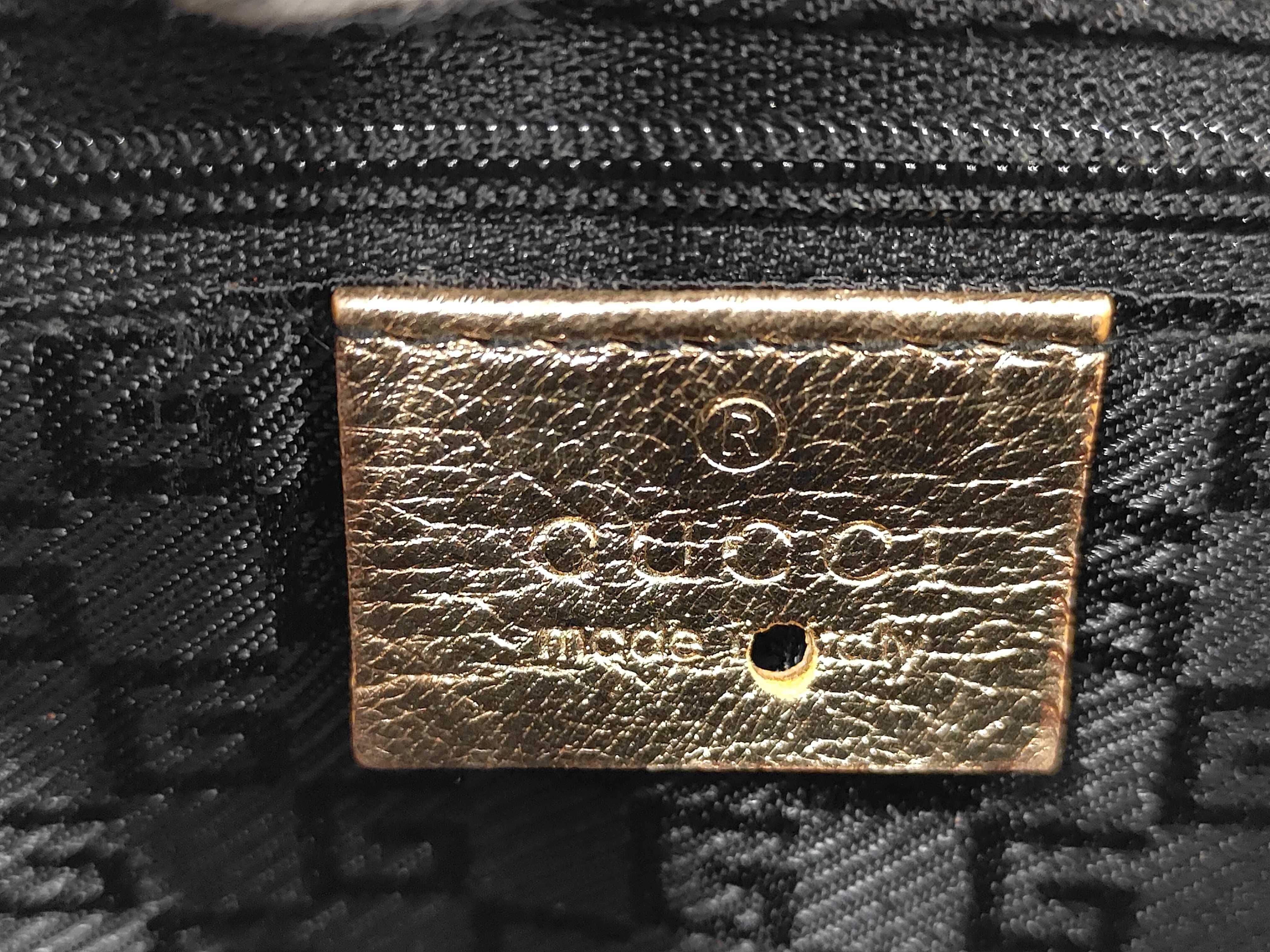 One-Shoulder Bamboo Gold Handbag — view 9