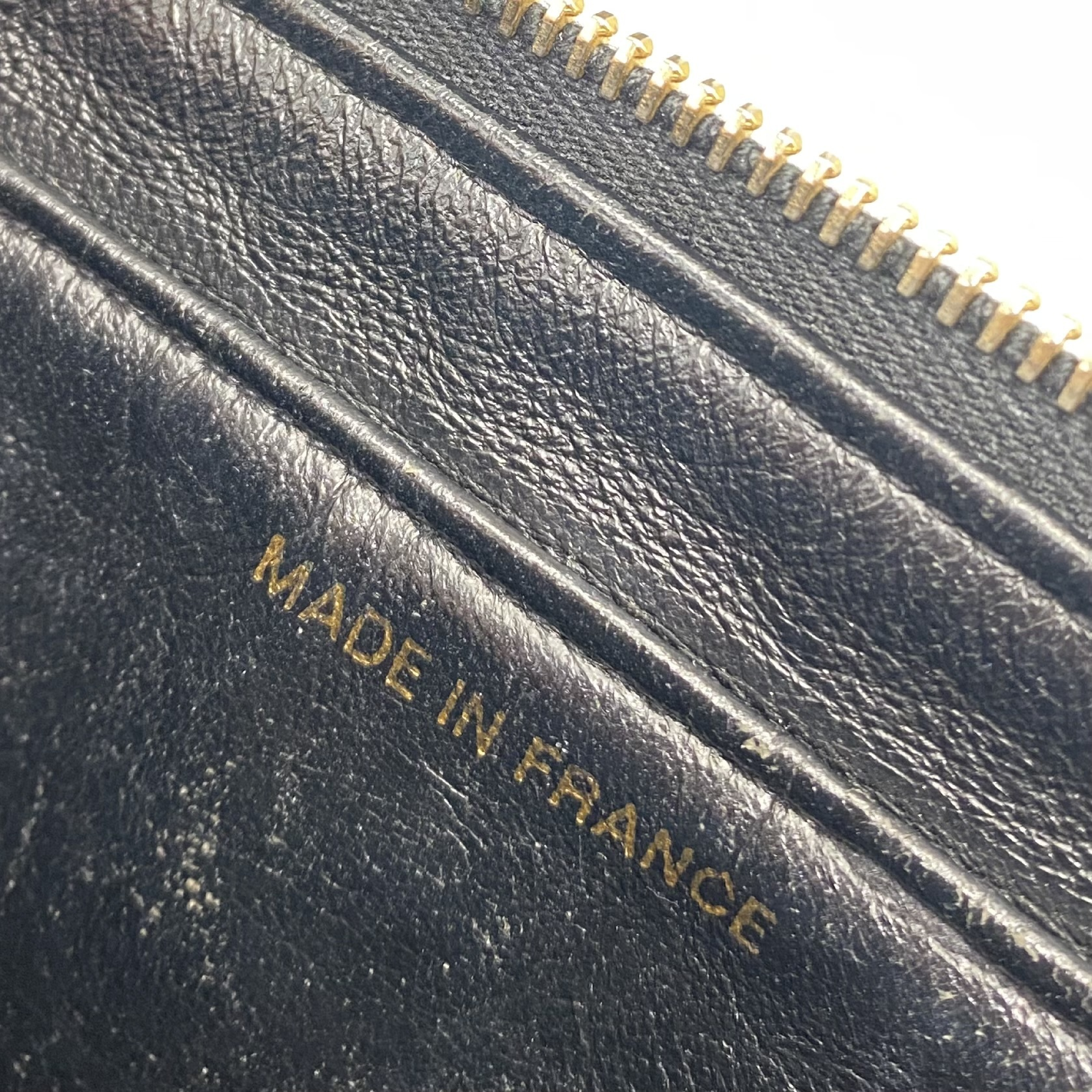Matelassé Coco Mark Turnlock Patent Leather Backpack — view 12