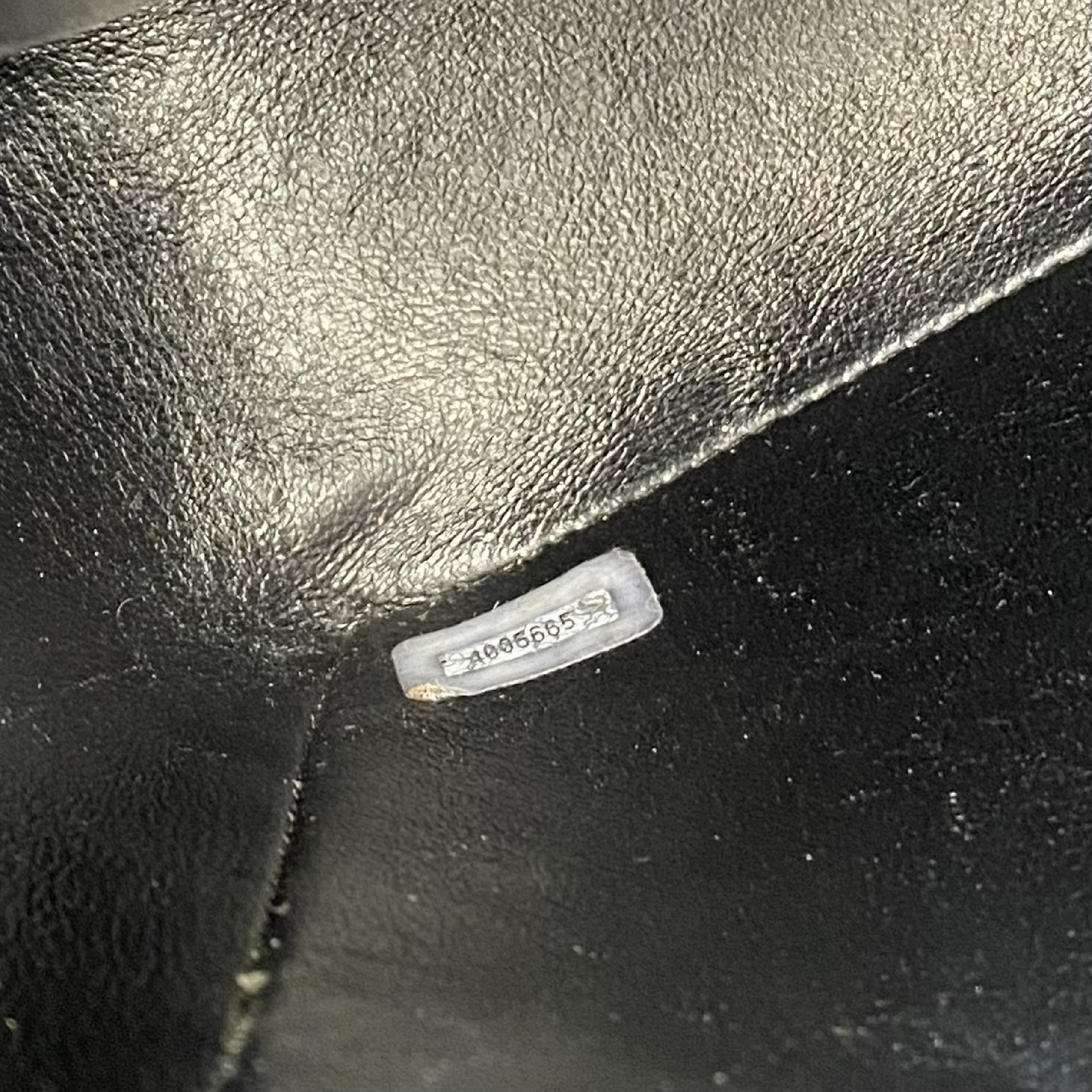 Matelassé Coco Mark Turnlock Patent Leather Backpack — view 13