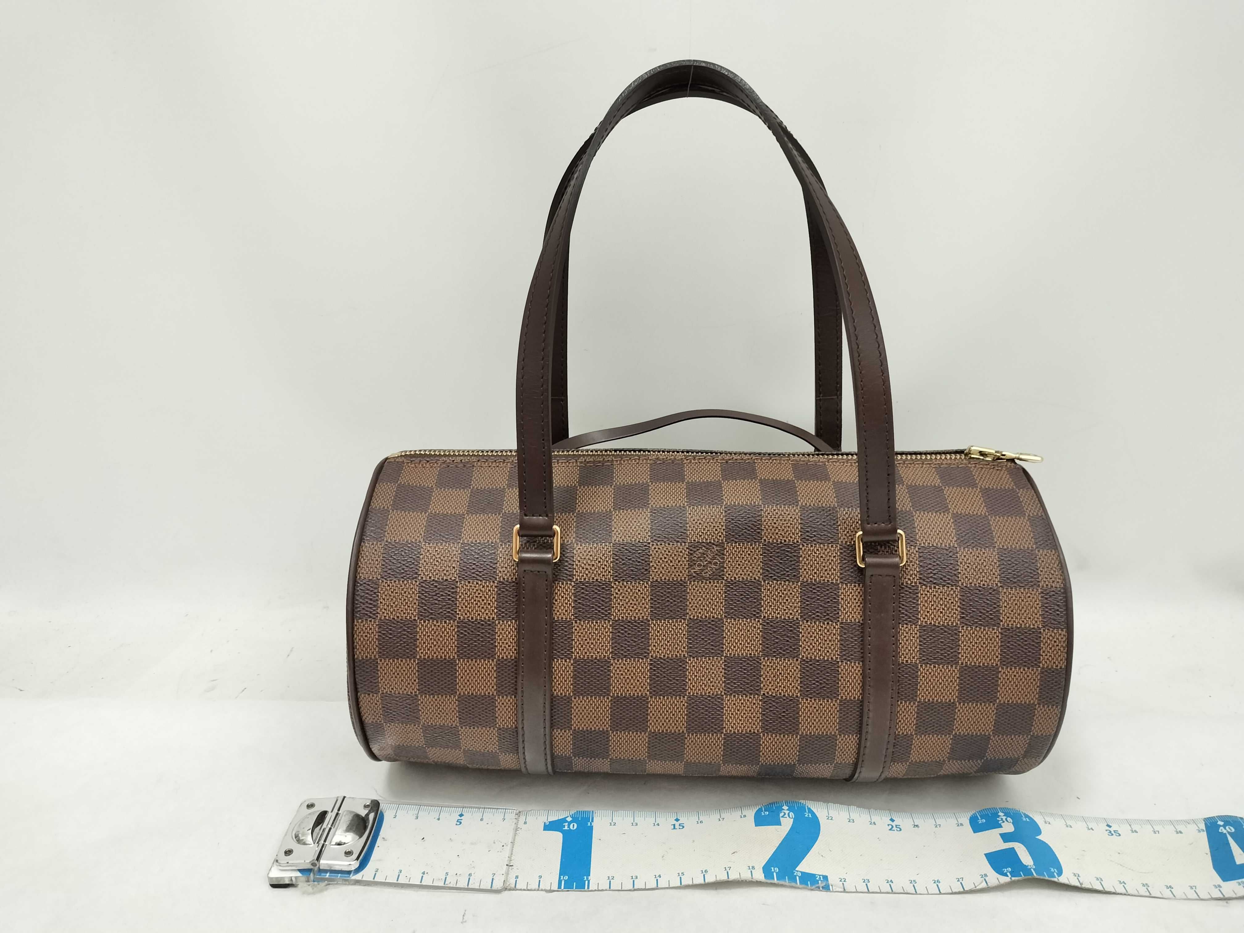 Damier Louis Vuitton Brown Damier N51303 Papillon 30 Handbag — view 2