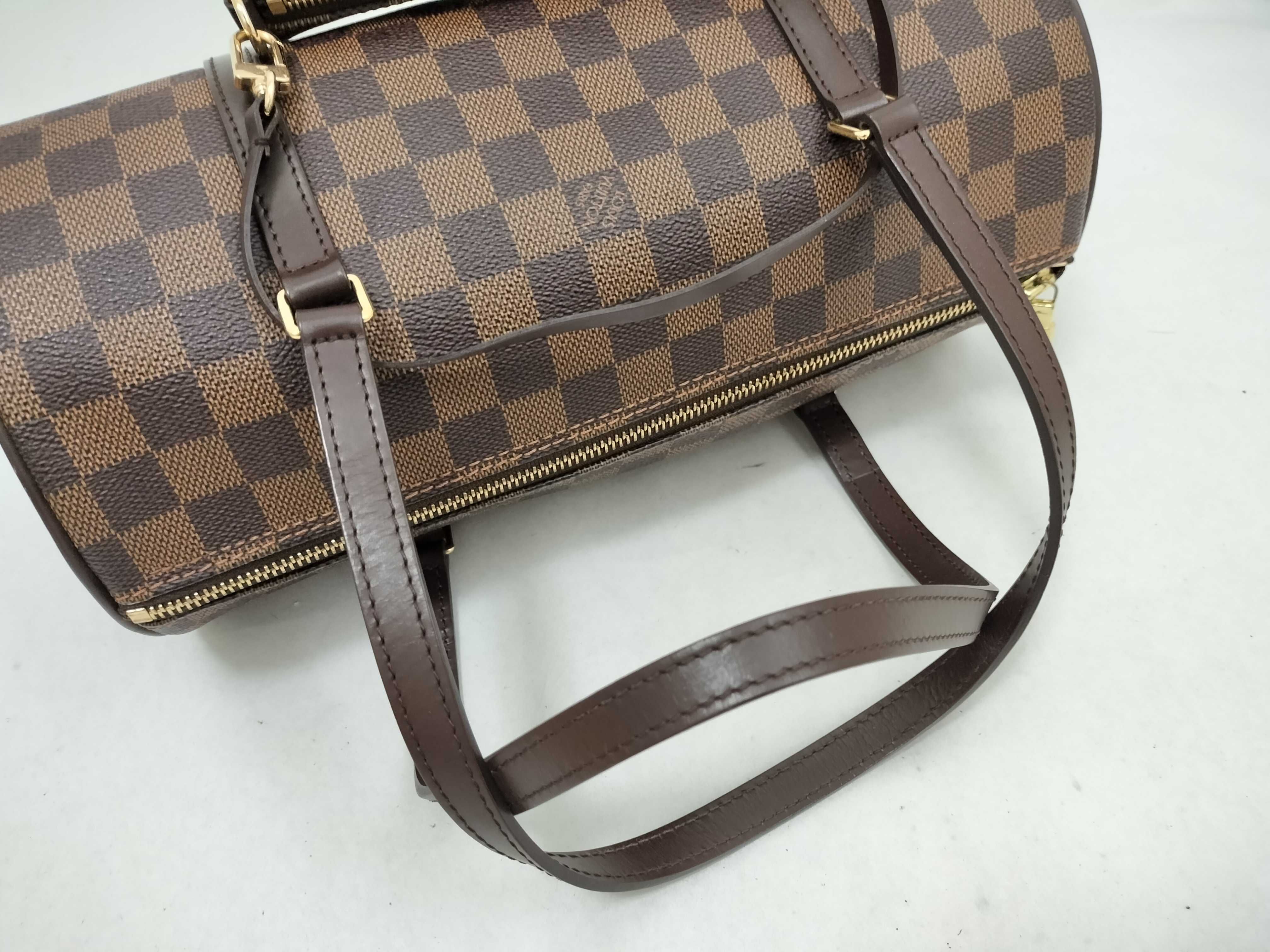 Damier Louis Vuitton Brown Damier N51303 Papillon 30 Handbag — view 3