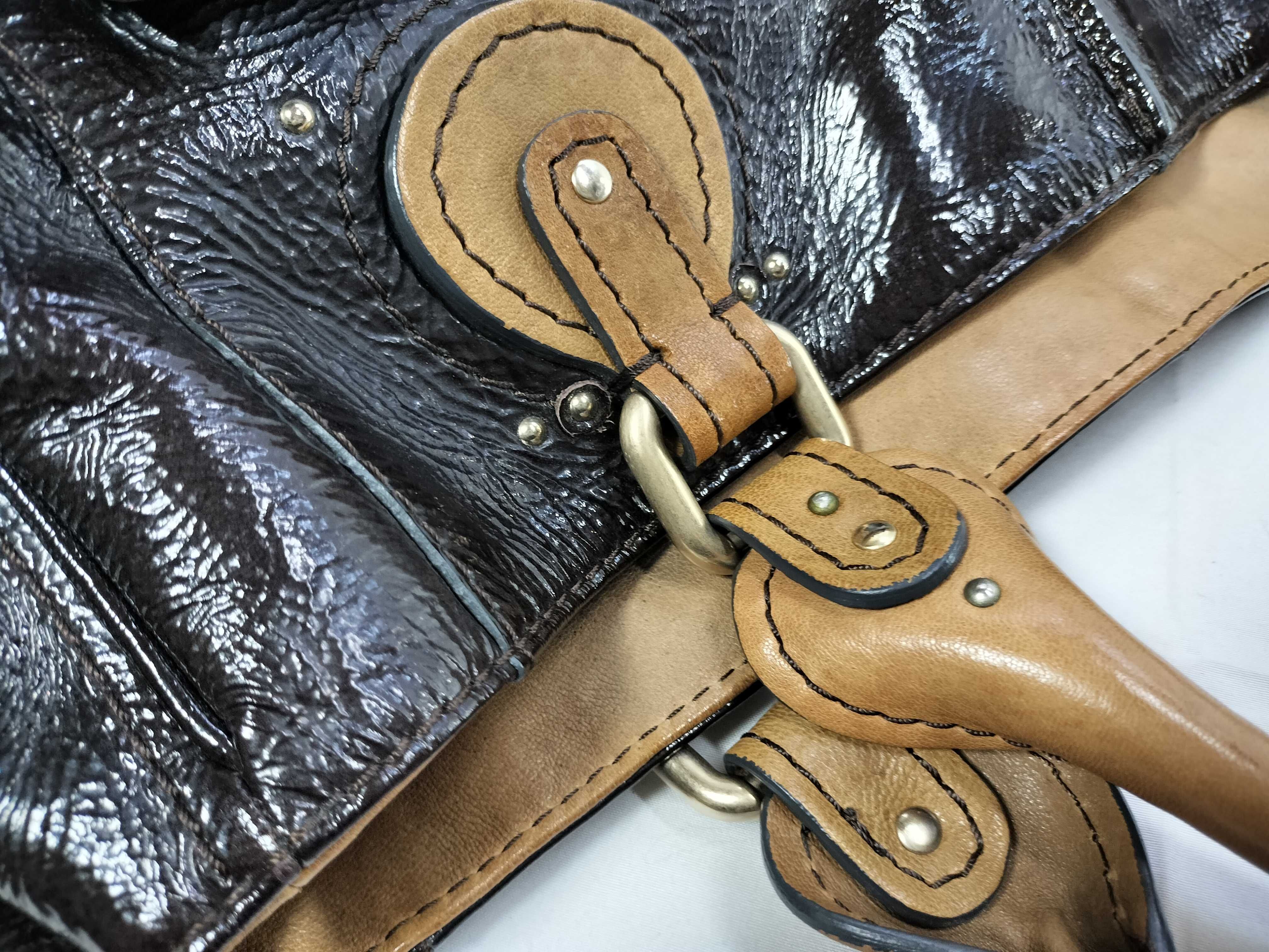 brown tote bag — view 5