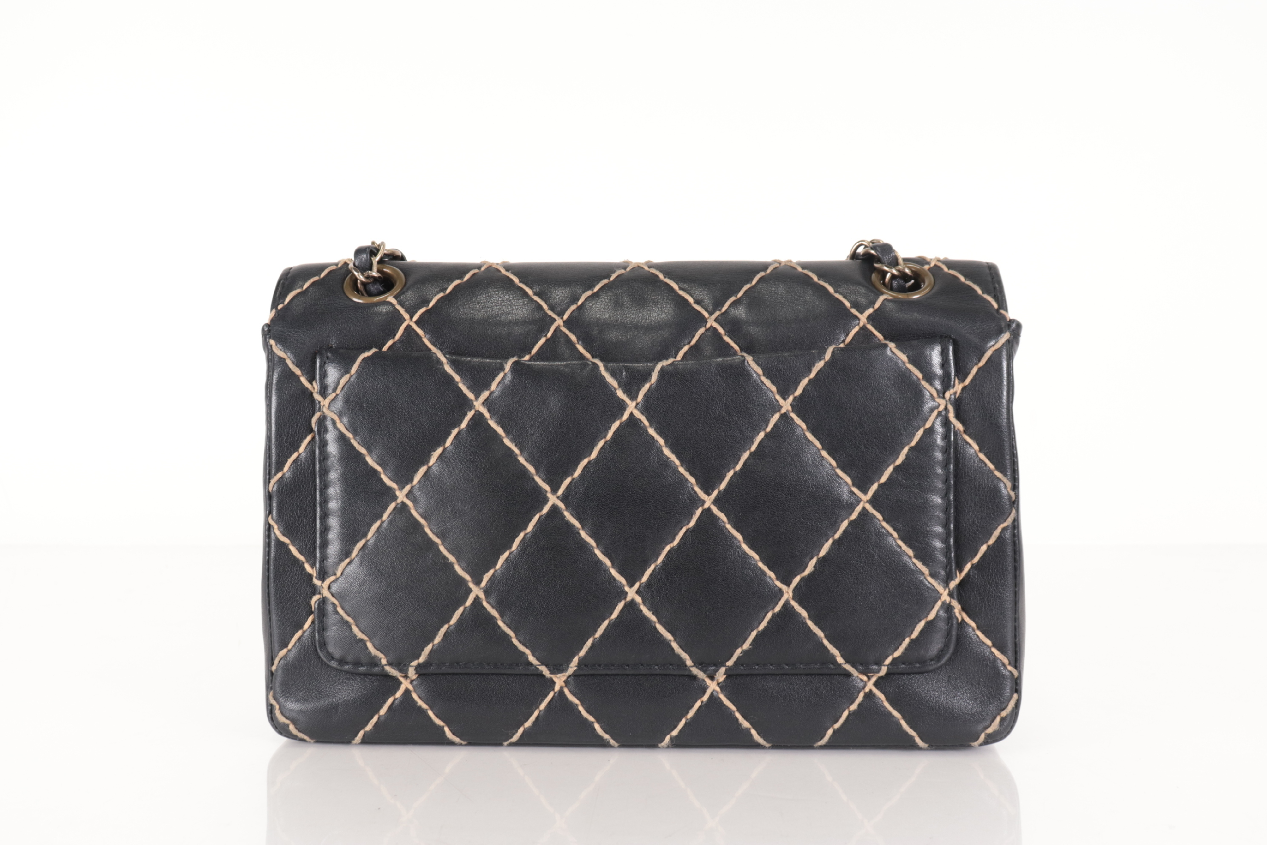 Wild Stitch Calfskin Chain Shoulder Bag (Series 6) — view 2