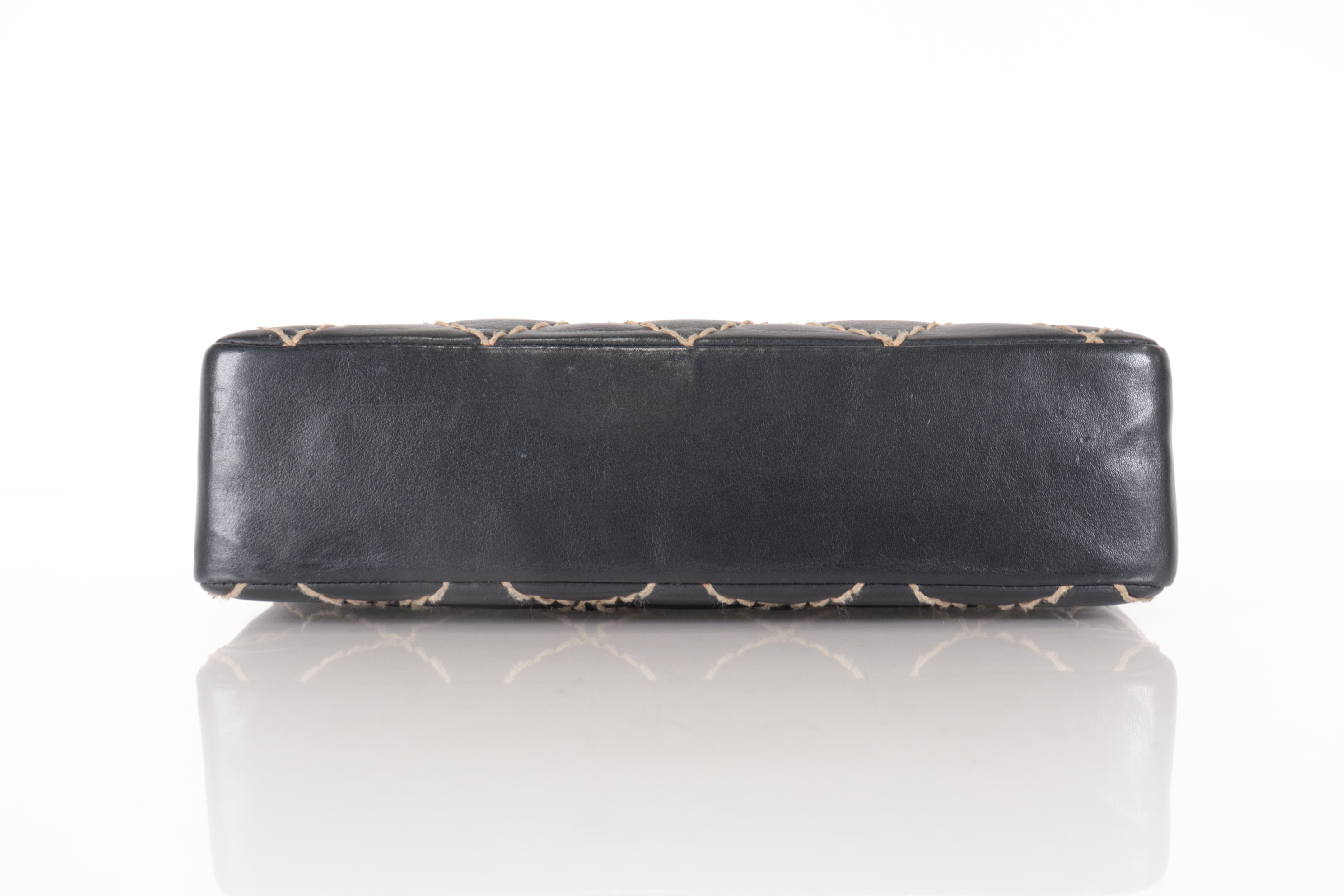 Wild Stitch Calfskin Chain Shoulder Bag (Series 6) — view 6