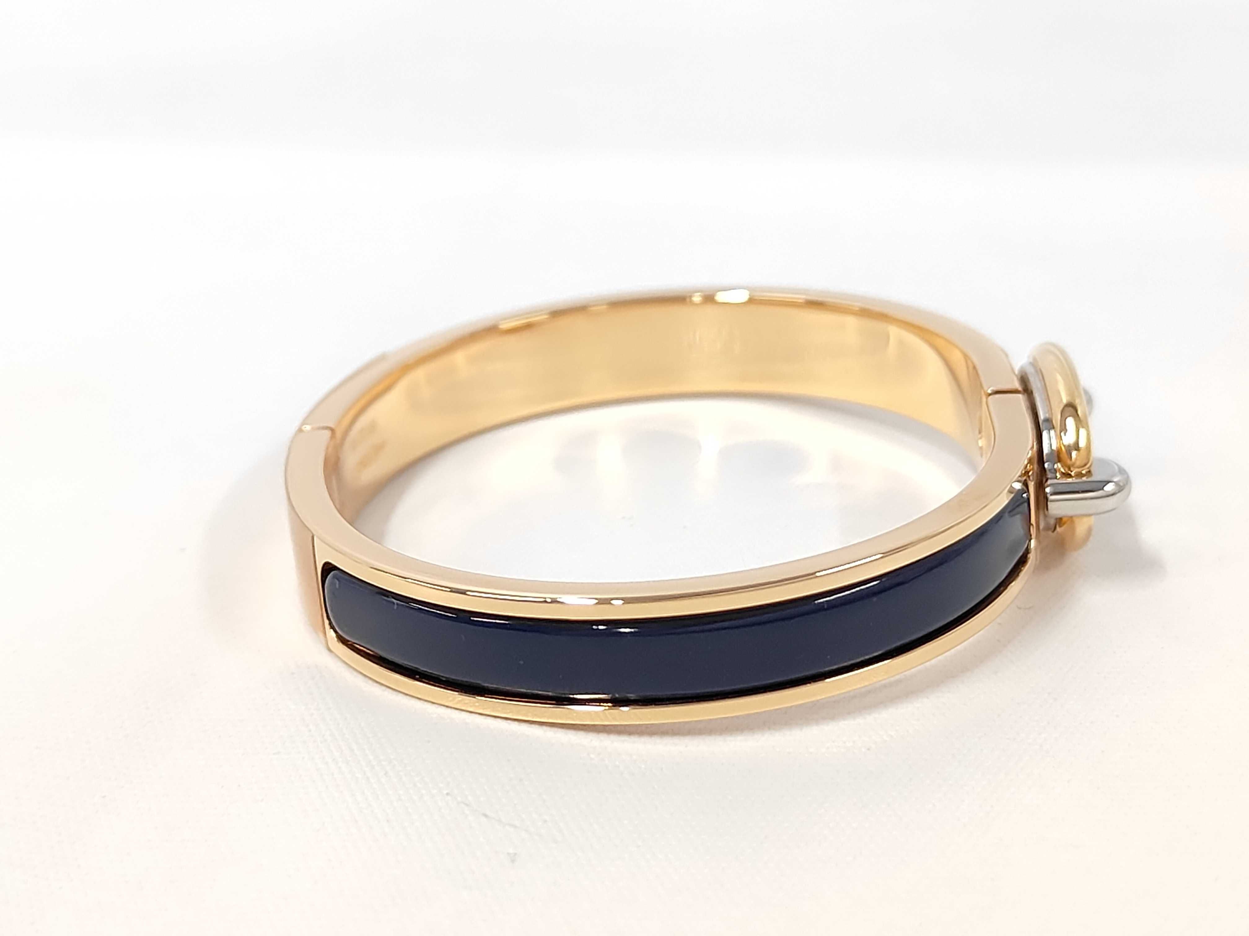Unused Hermes Mini Click Chaine d'Ancre Bracelet Accessories: Box, Dust Bag Bracelet/Bangle — view 3