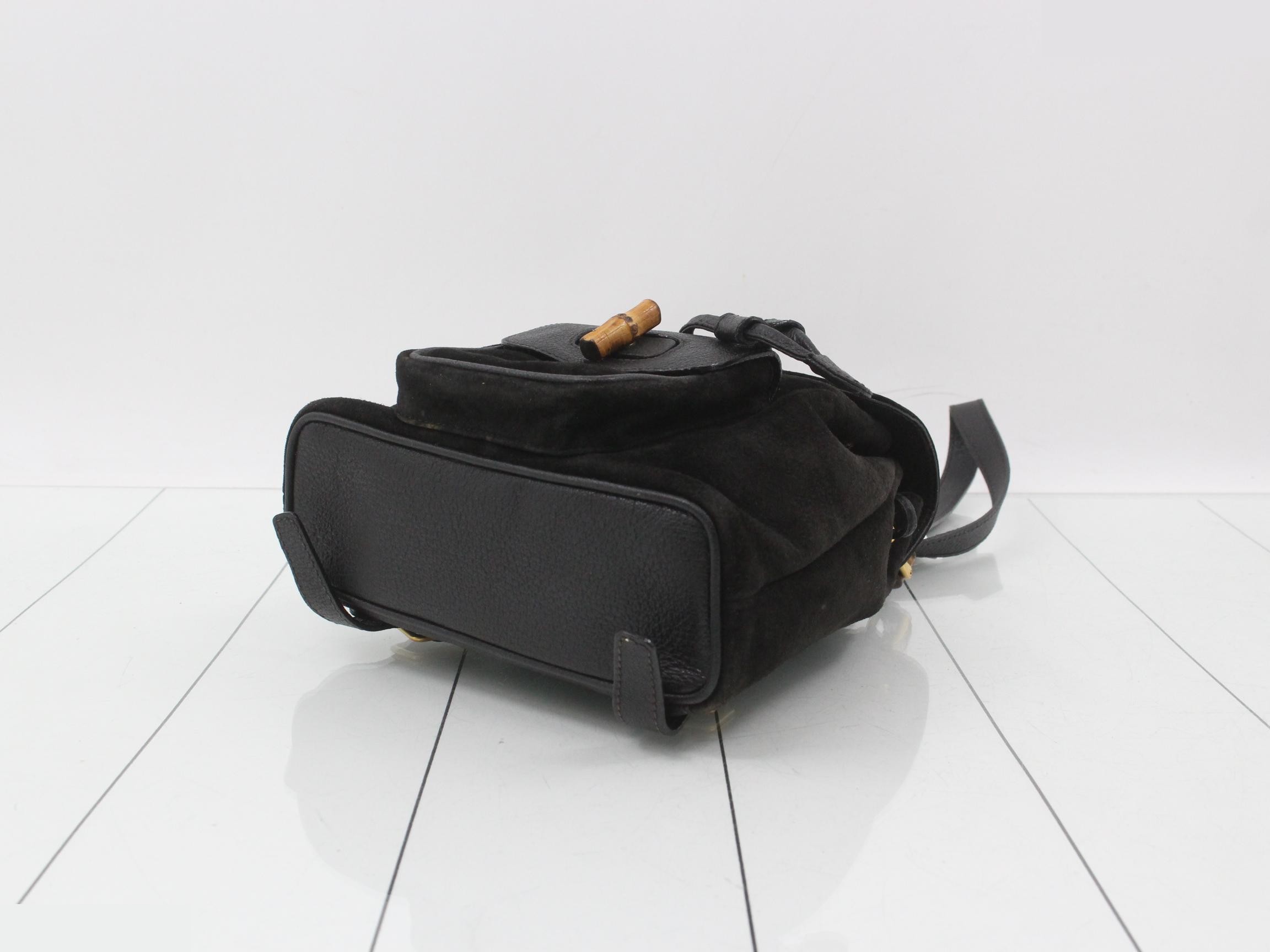 Bamboo Backpack (Black) — view 6