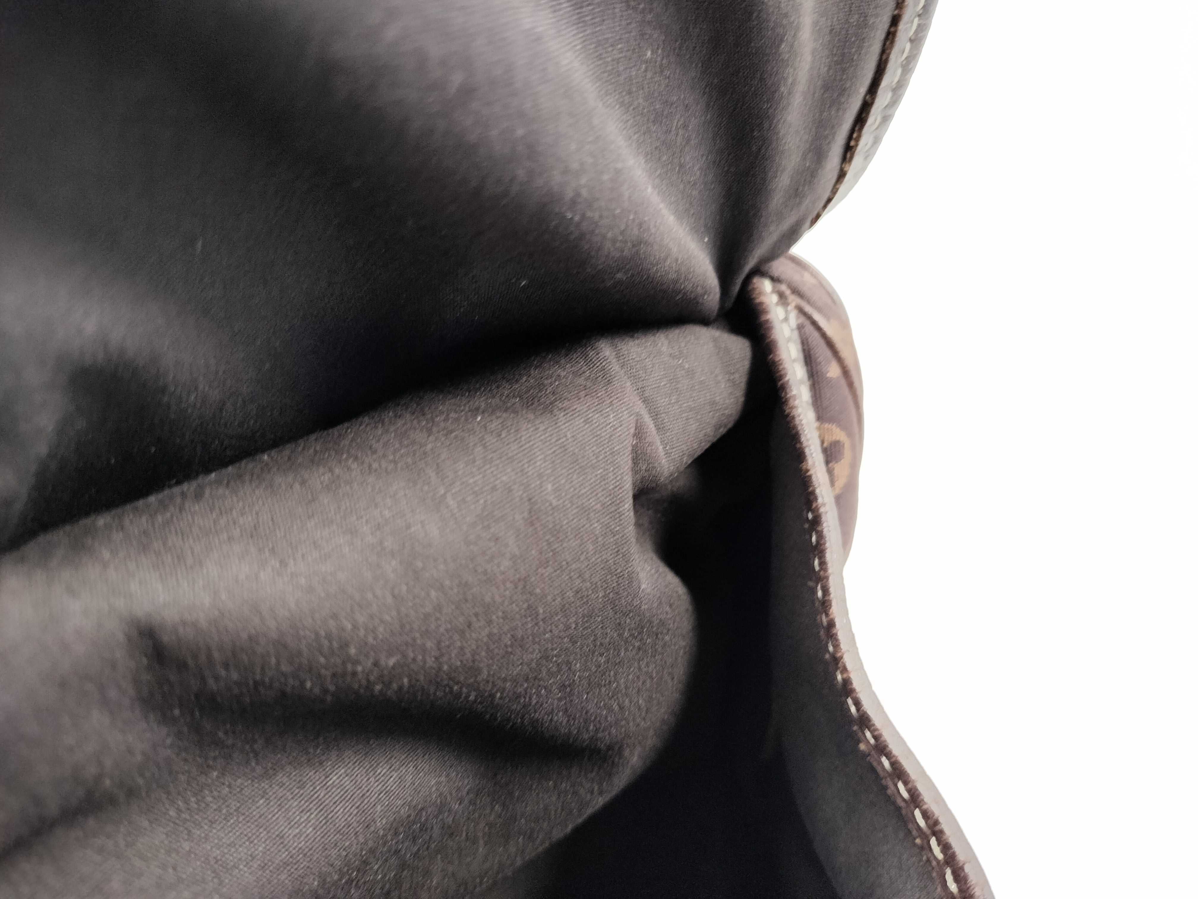Monogram Mini Lin Saumur 30 Ebene M95227 Shoulder Bag — view 9