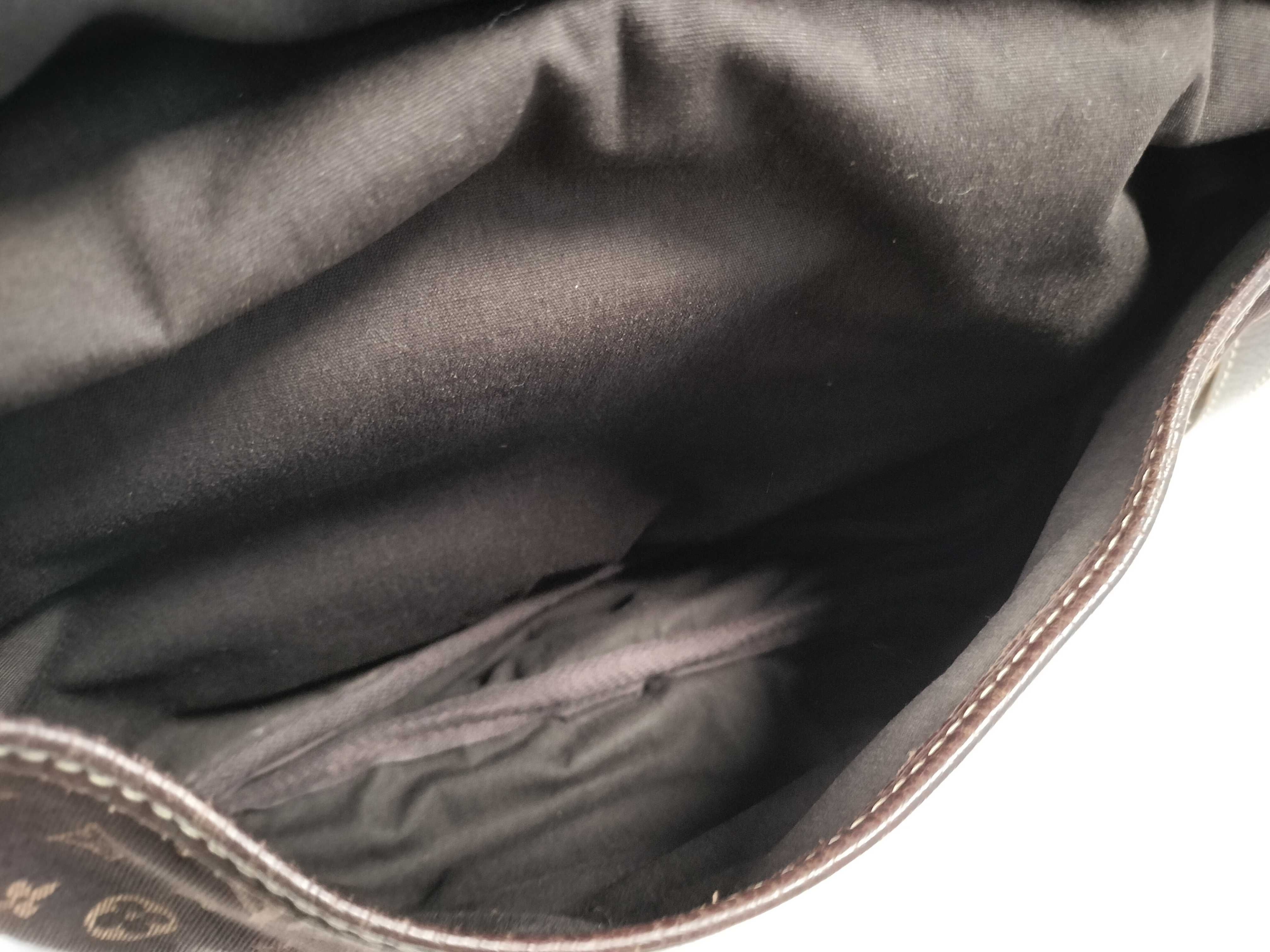 Monogram Mini Lin Saumur 30 Ebene M95227 Shoulder Bag — view 10