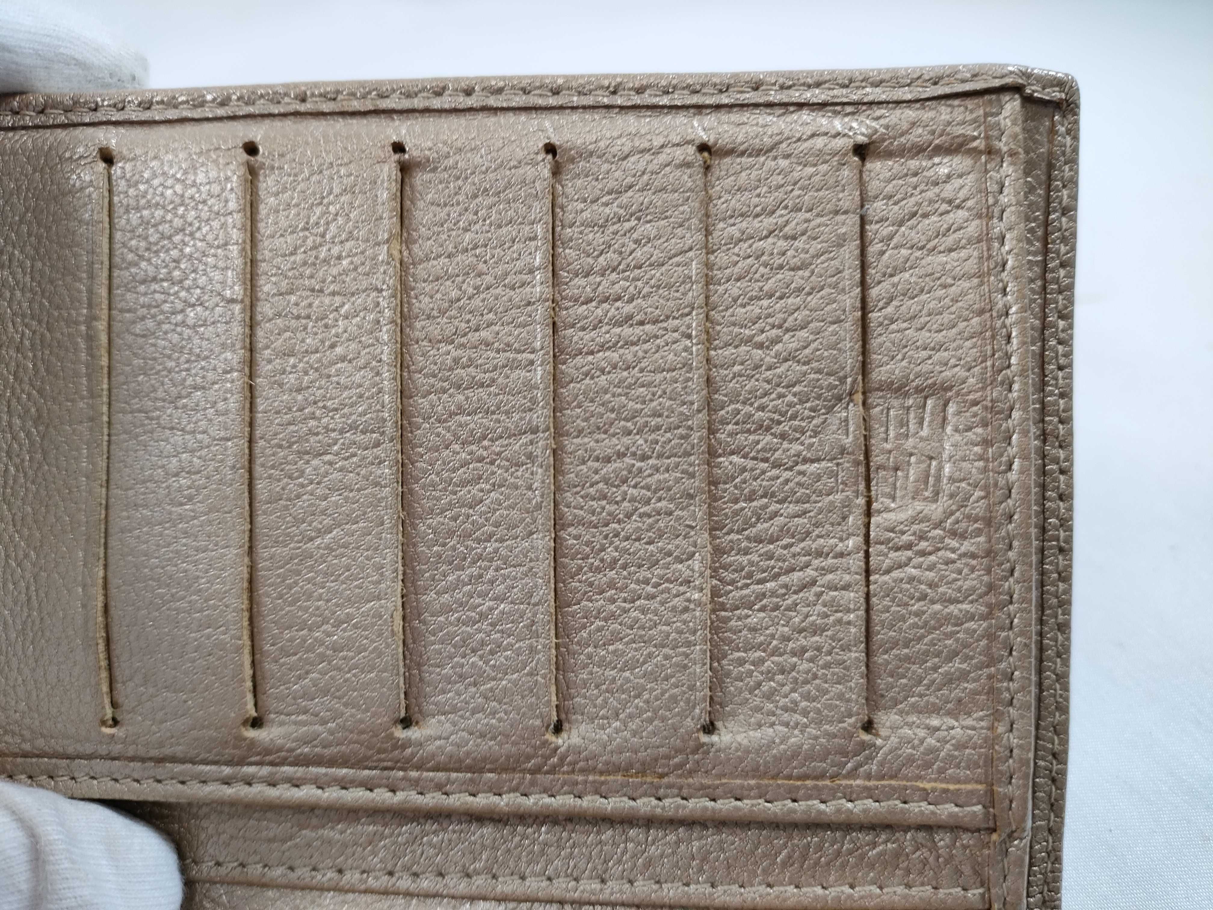 Coco Mark Champagne Gold Wallet — view 11