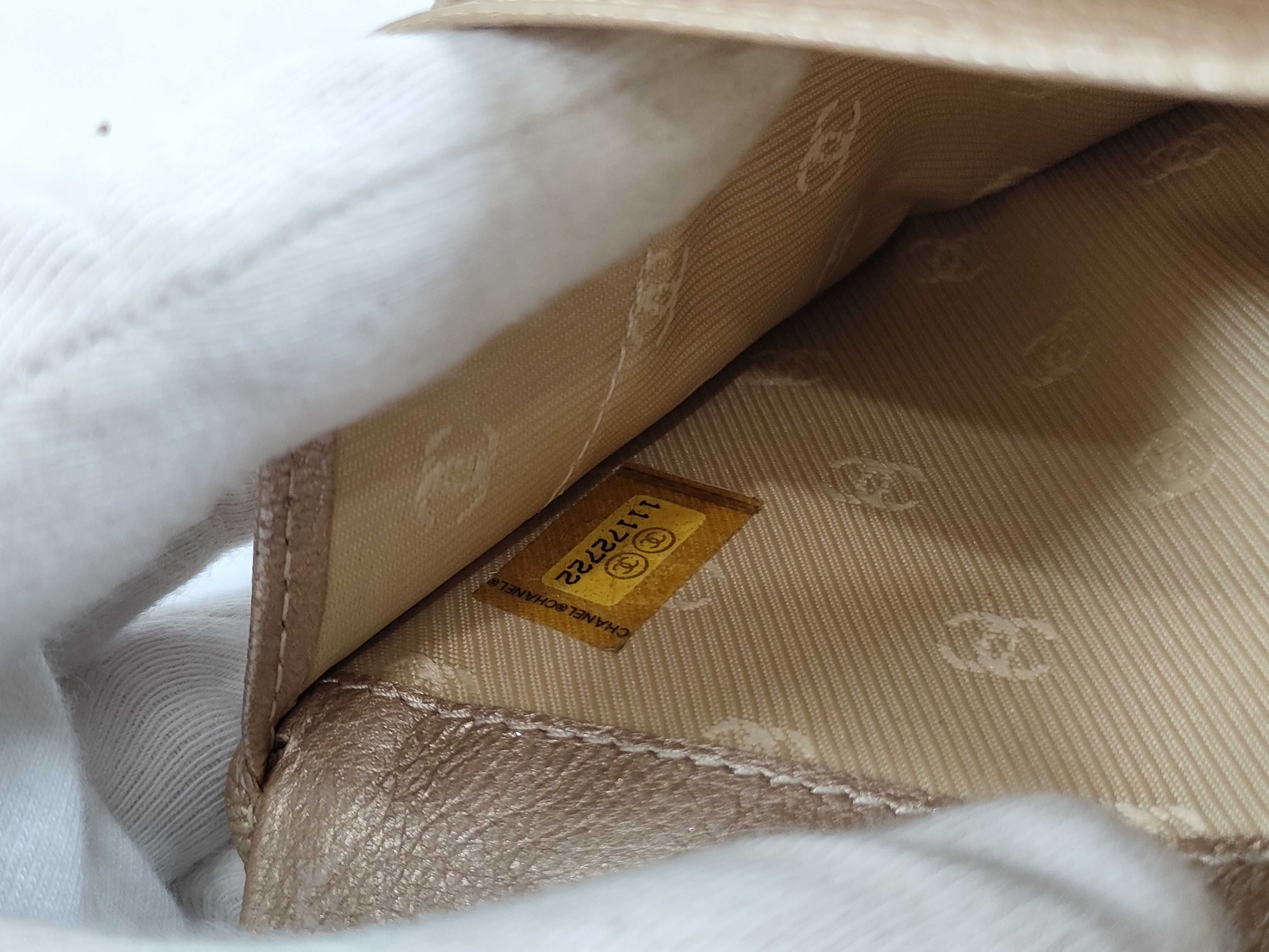 Coco Mark Champagne Gold Wallet — view 14