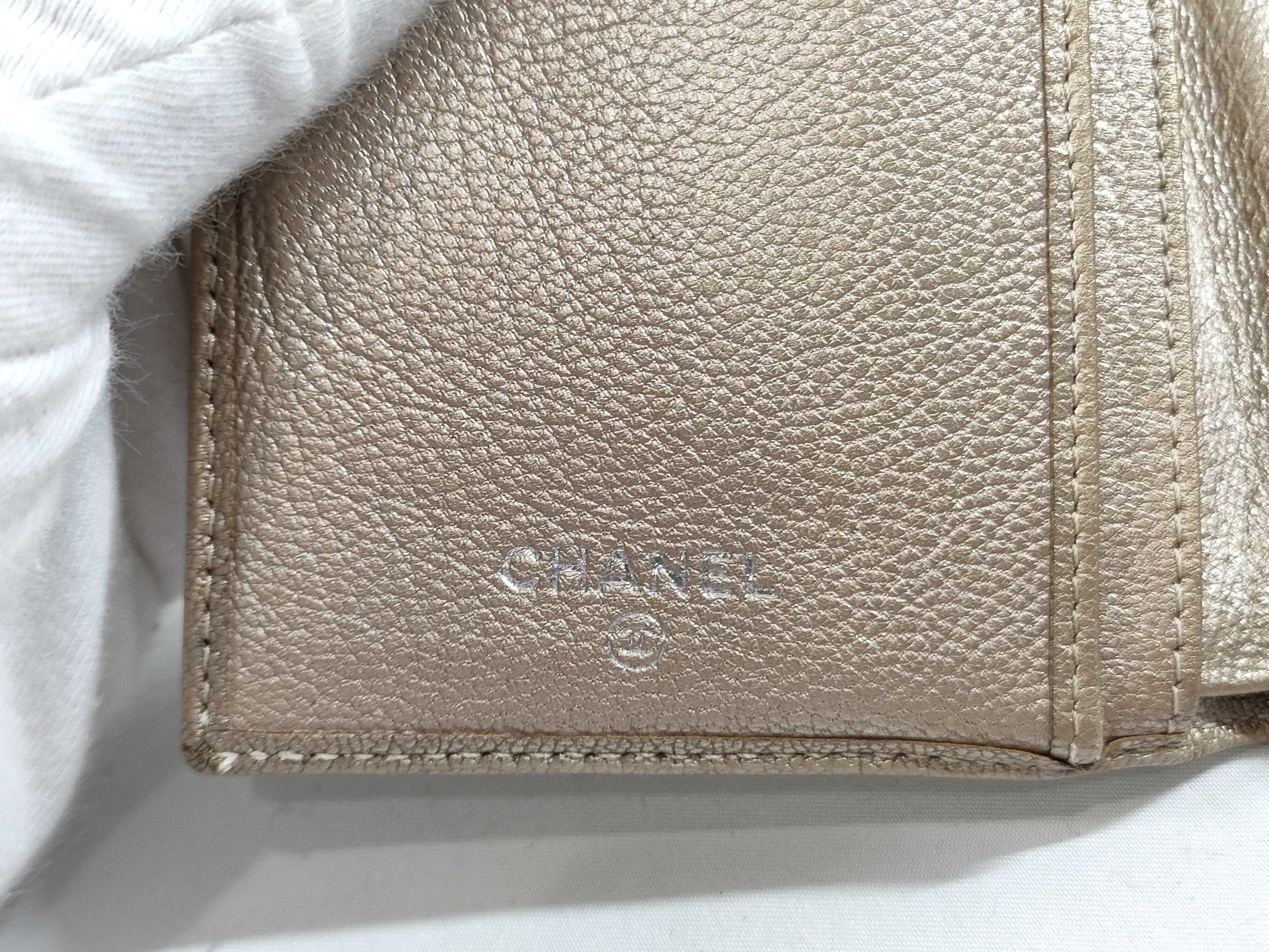 Coco Mark Champagne Gold Wallet — view 10