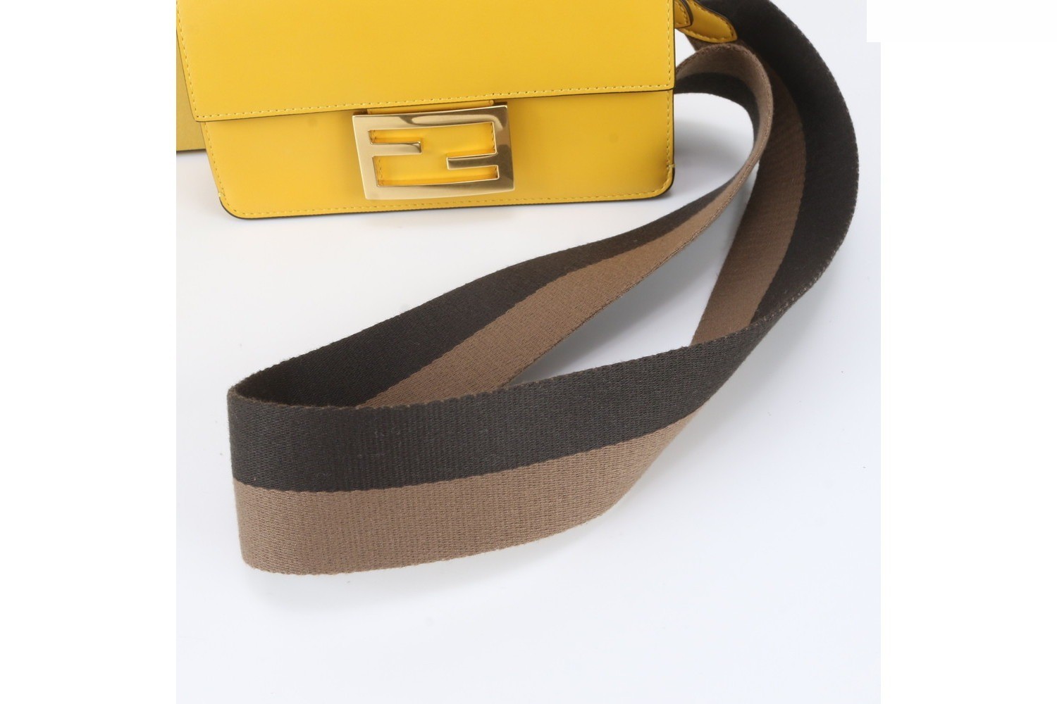 Flat Baguette Mini 8BS039 Leather 2-Way Shoulder Bag — view 2