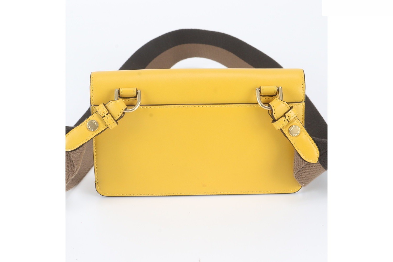Flat Baguette Mini 8BS039 Leather 2-Way Shoulder Bag — view 3