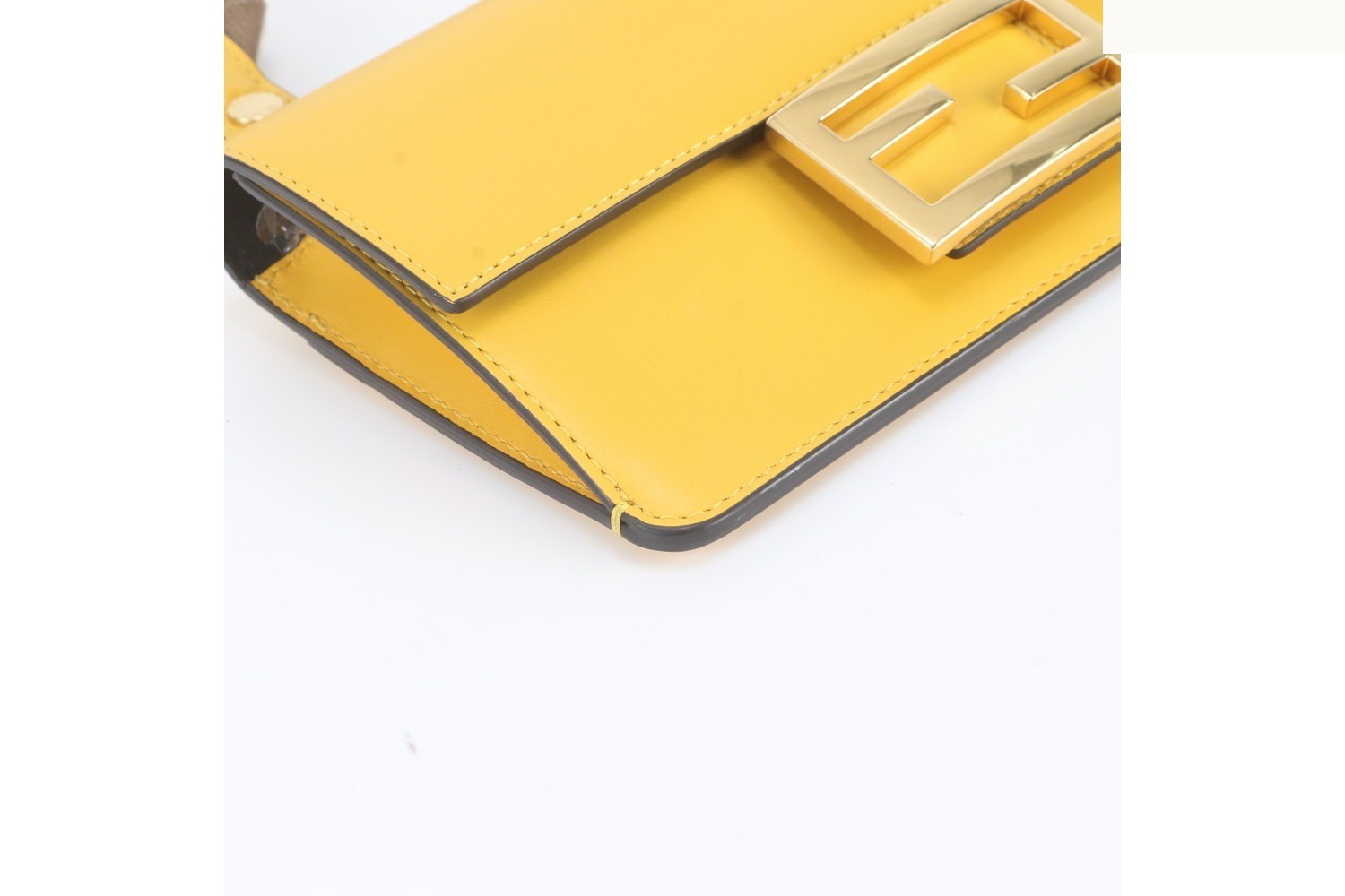 Flat Baguette Mini 8BS039 Leather 2-Way Shoulder Bag — view 4