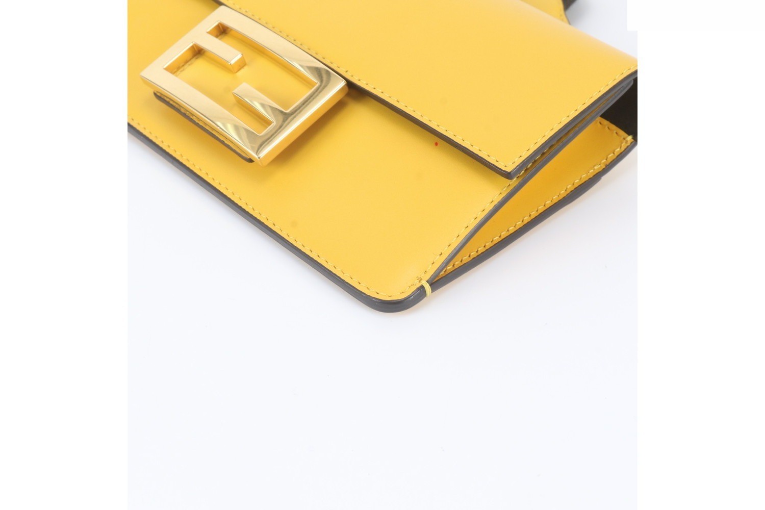 Flat Baguette Mini 8BS039 Leather 2-Way Shoulder Bag — view 5
