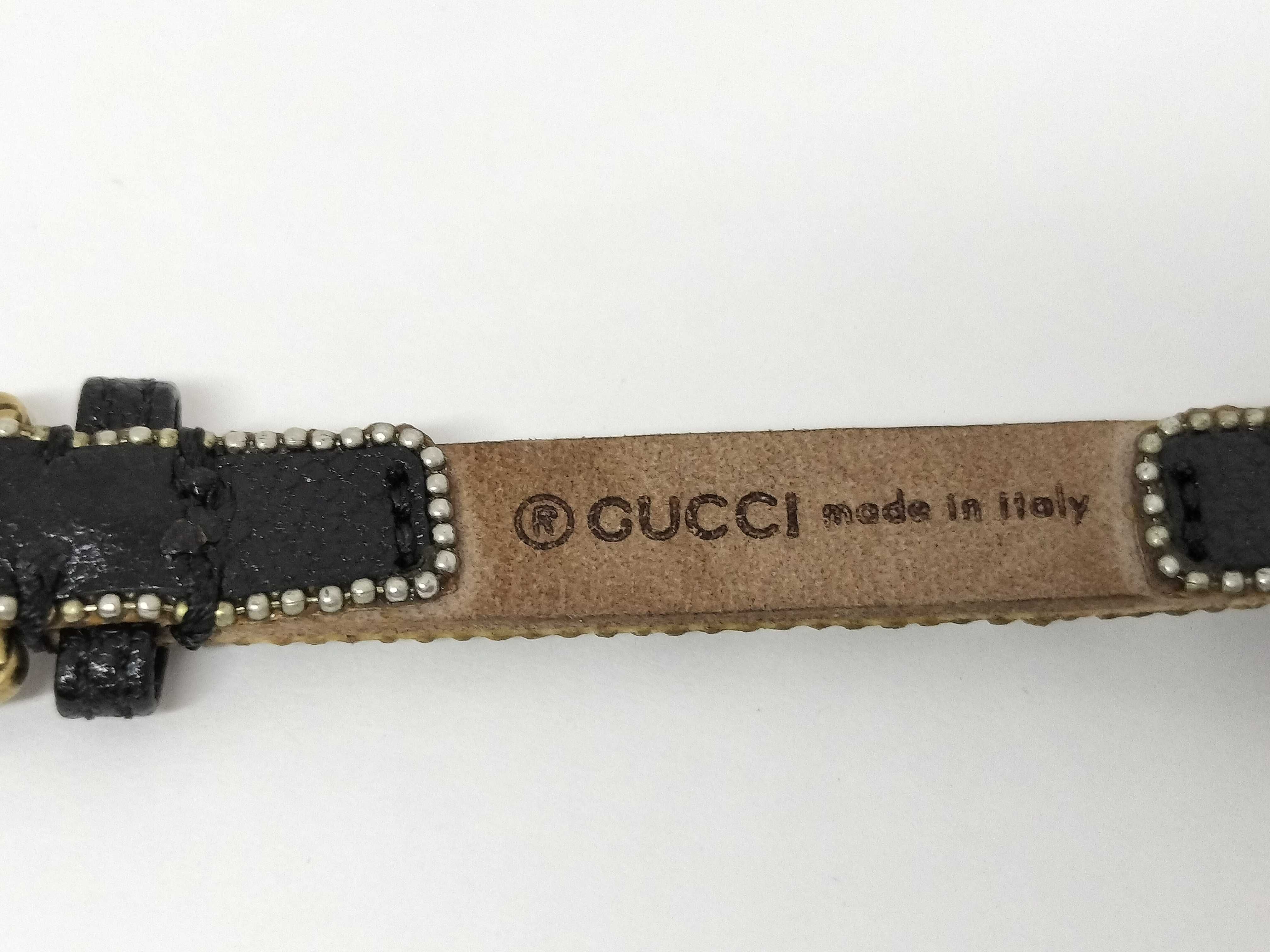 Rhinestone Leather Bracelet (Bracelet/Bangle) — view 6