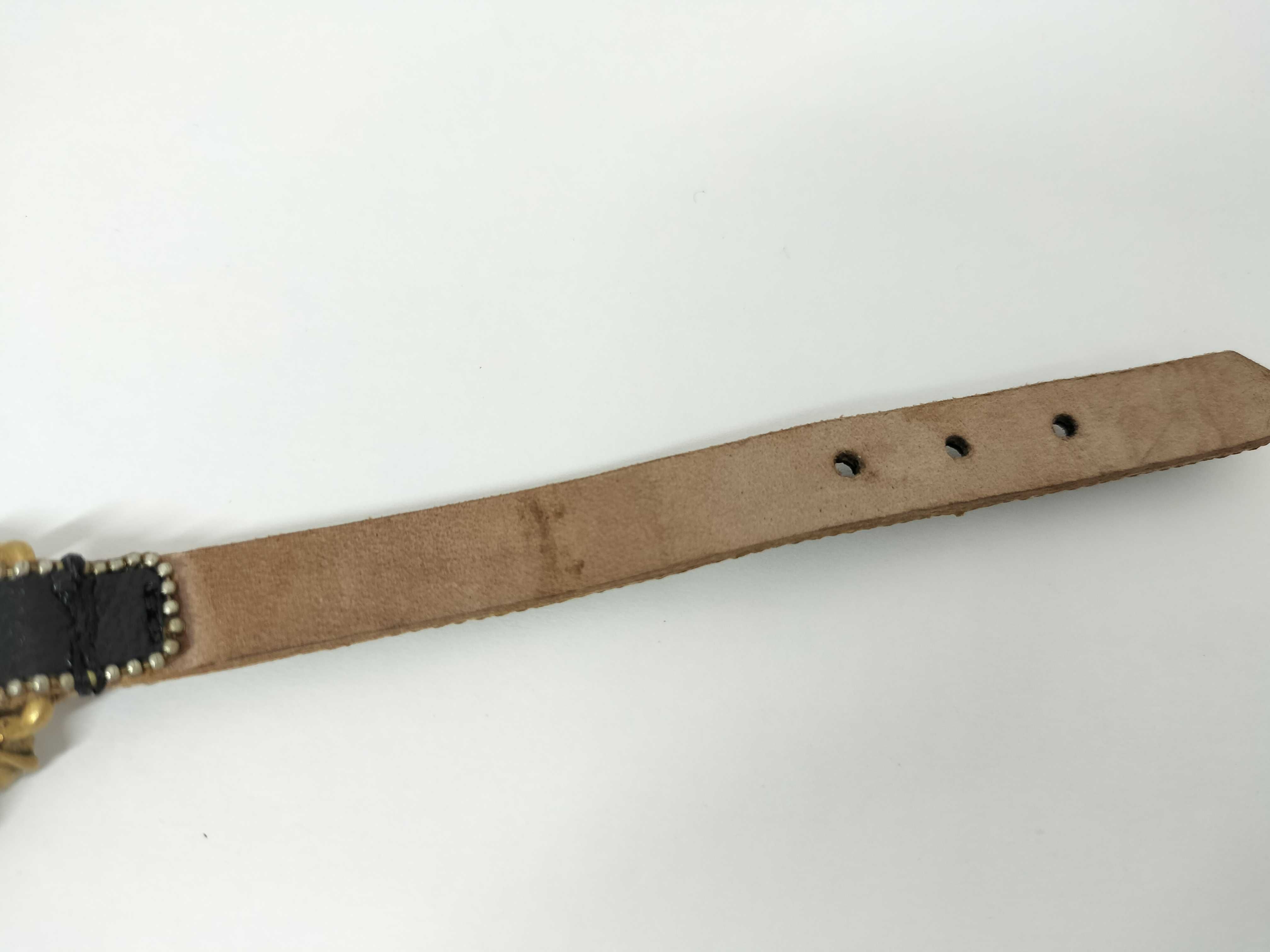 Rhinestone Leather Bracelet (Bracelet/Bangle) — view 8