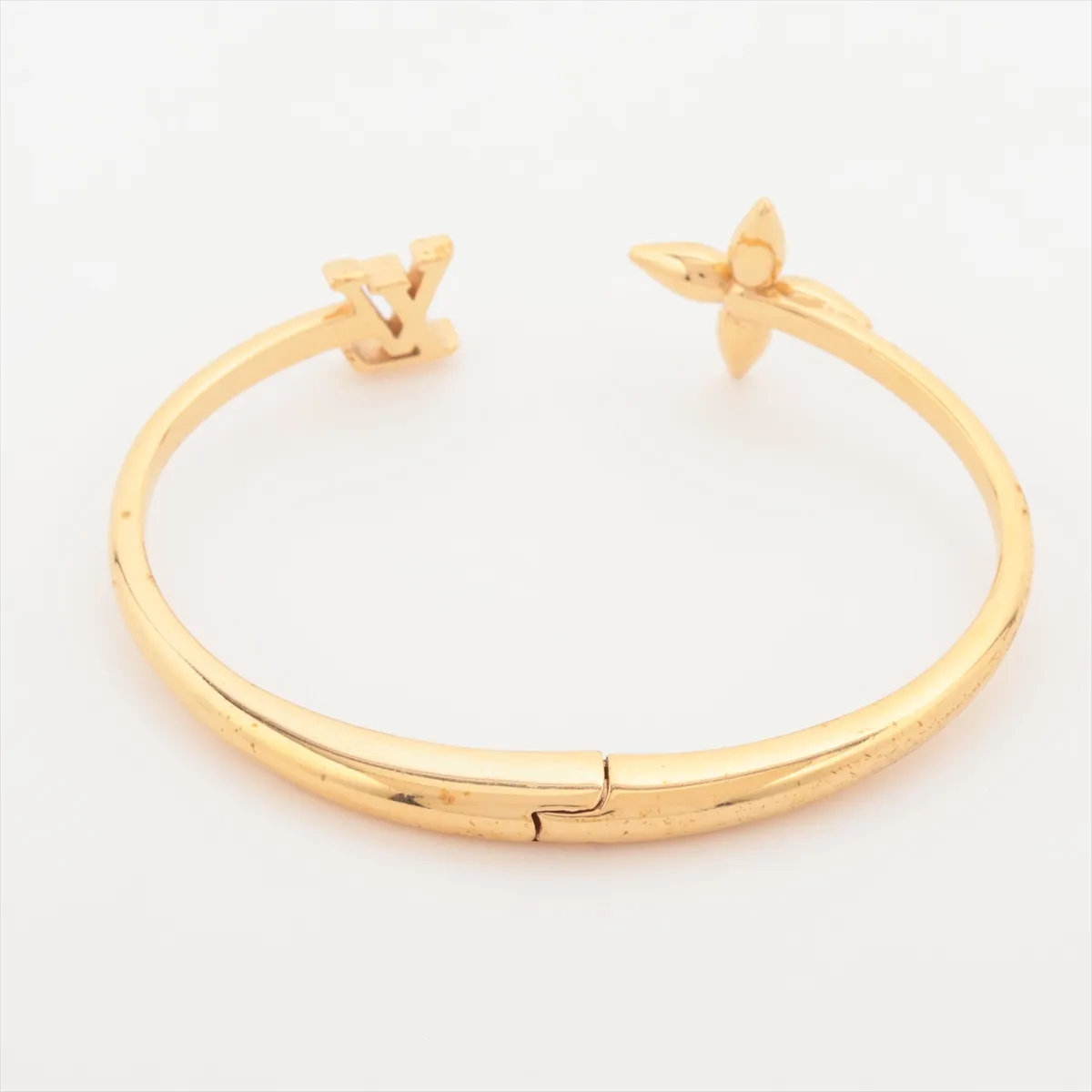 M1441M Bracelet Louisette Signature TE2244 Bangle M GP Gold — view 2