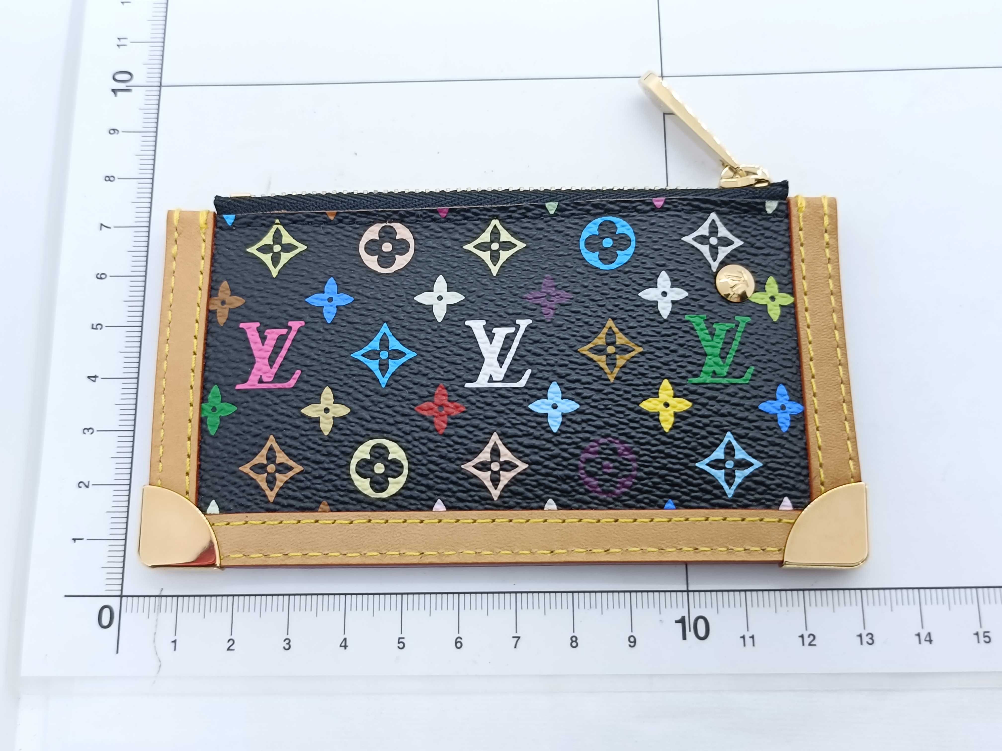 Monogram Multicolor Pochette Clé Key Case/Keychain — view 2