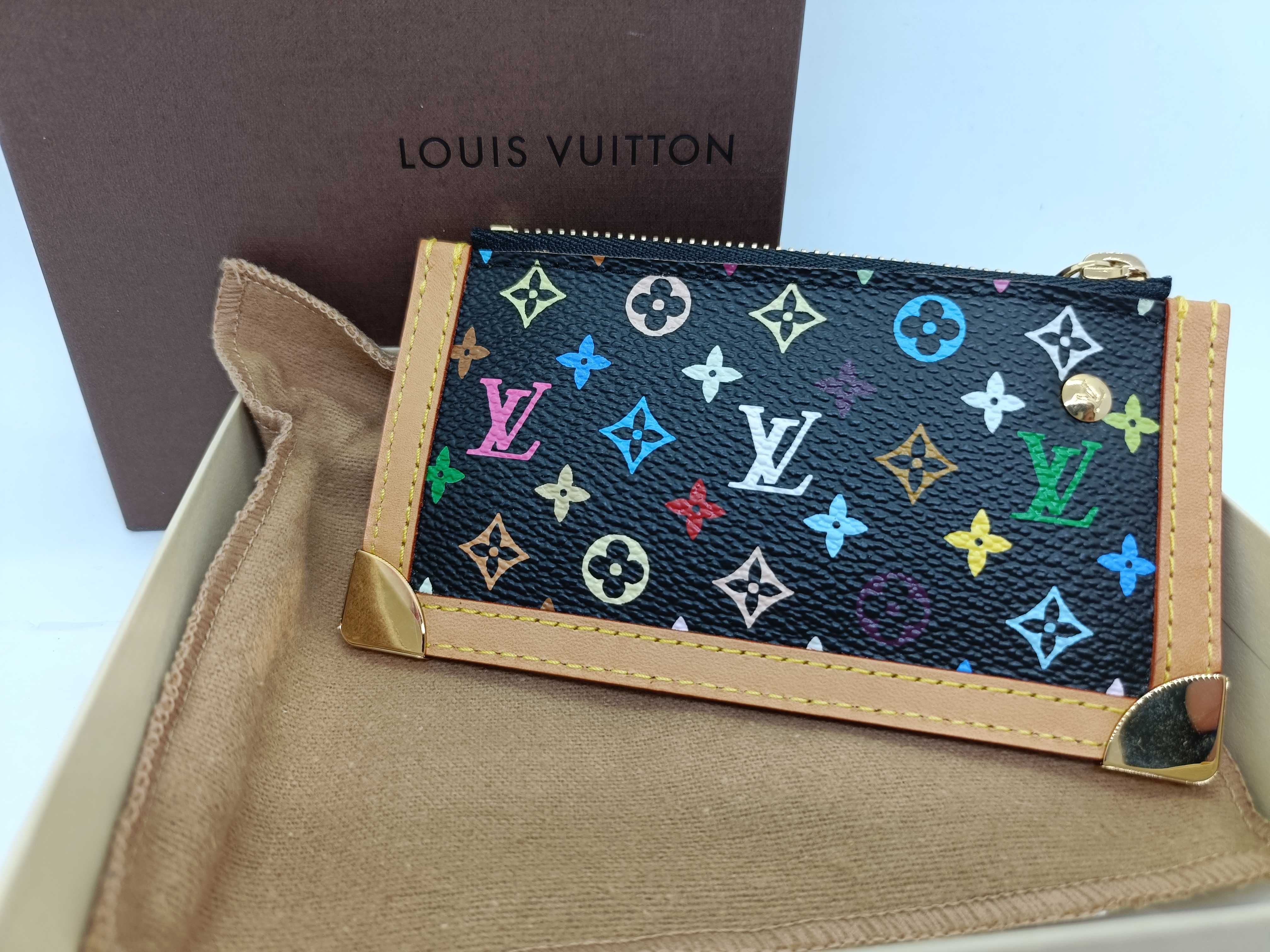 Monogram Multicolor Pochette Clé Key Case/Keychain — view 14
